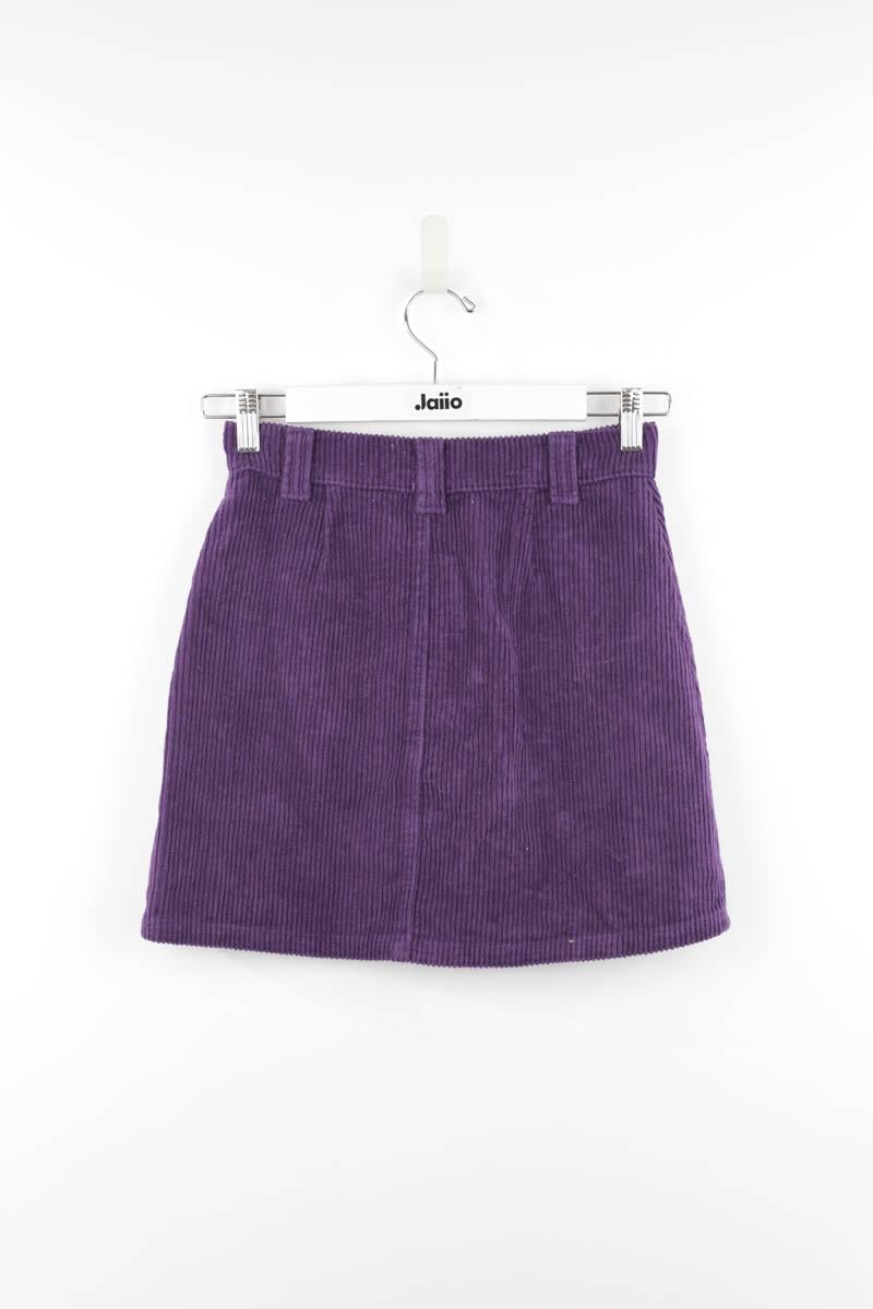 Cotton mini skirt BALZAC PARIS - Seconde Main Purple