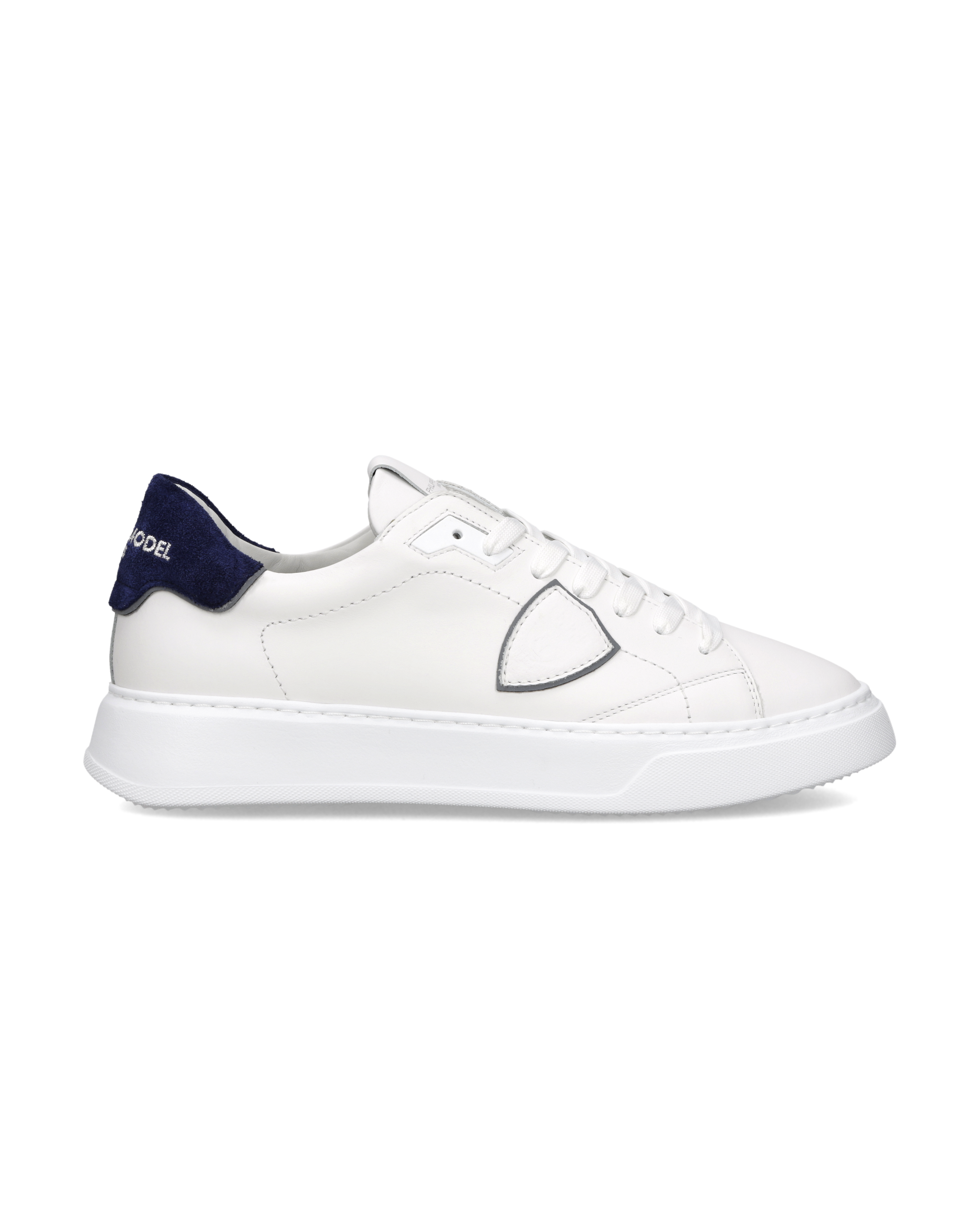 Tennis Temple Sneakers. PHILIPPE MODEL Blue