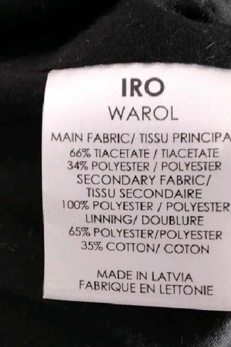 Mini skirt IRO - Seconde Main Black