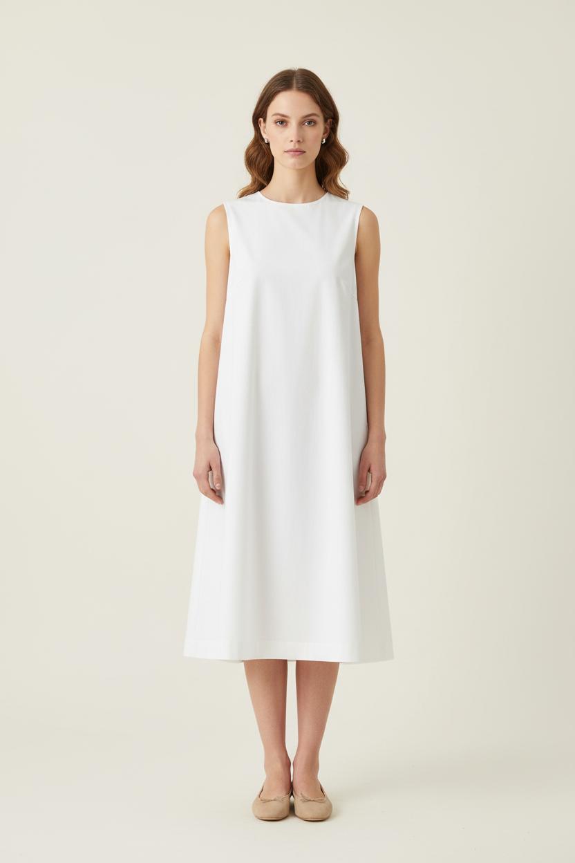 Short & Midi Dress INES DE LA FRESSANGE - Seconde main White
