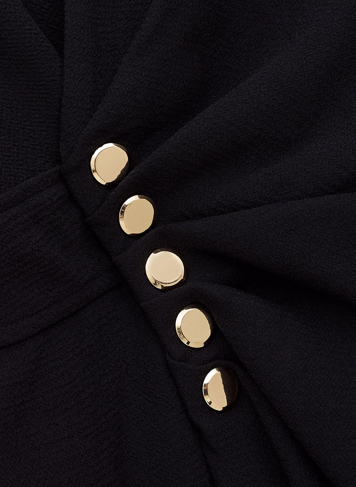 Robe longue col V BA&SH Bleu