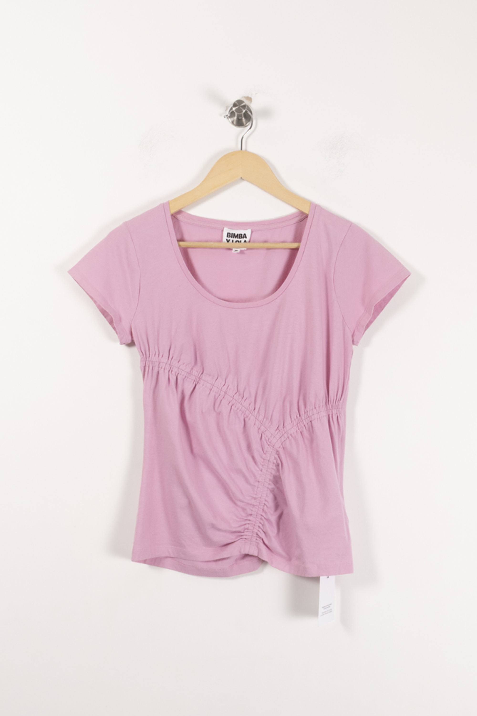 Tommy Badge T-shirt BIMBA Y LOLA - Seconde main Pink