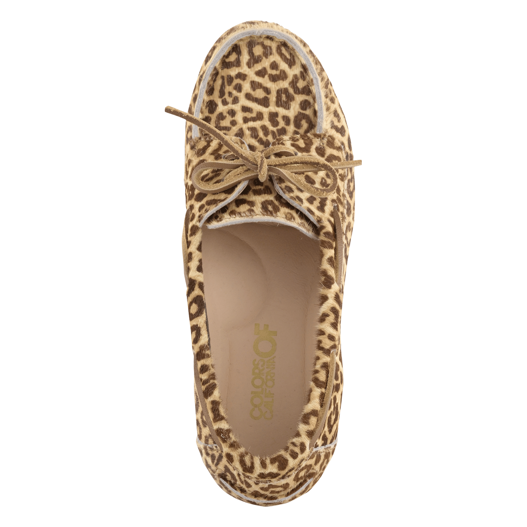 Leopard boat shoes COLORS OF CALIFORNIA Multicolored