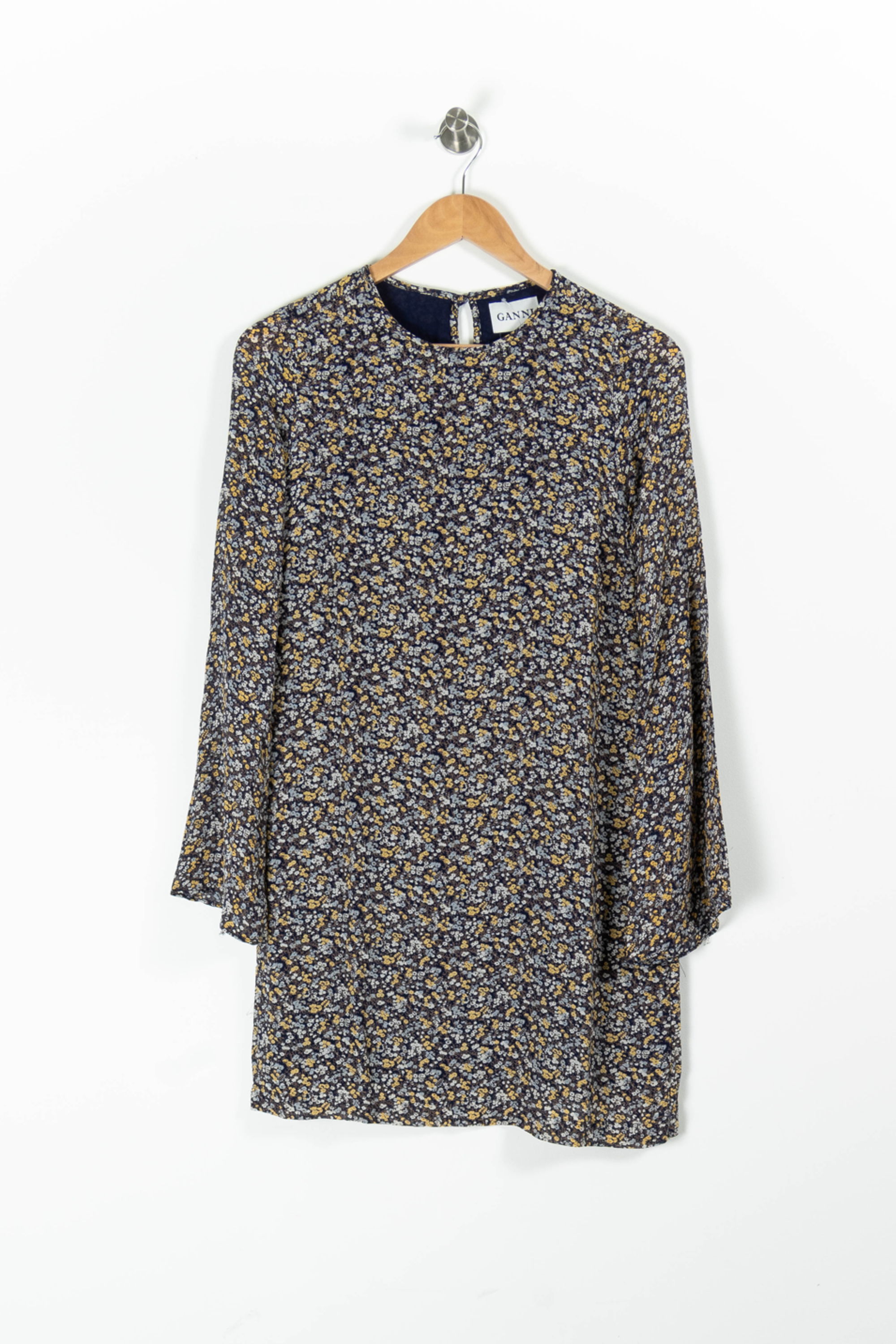 Robe courte & midi GANNI - Seconde Main Multicolore