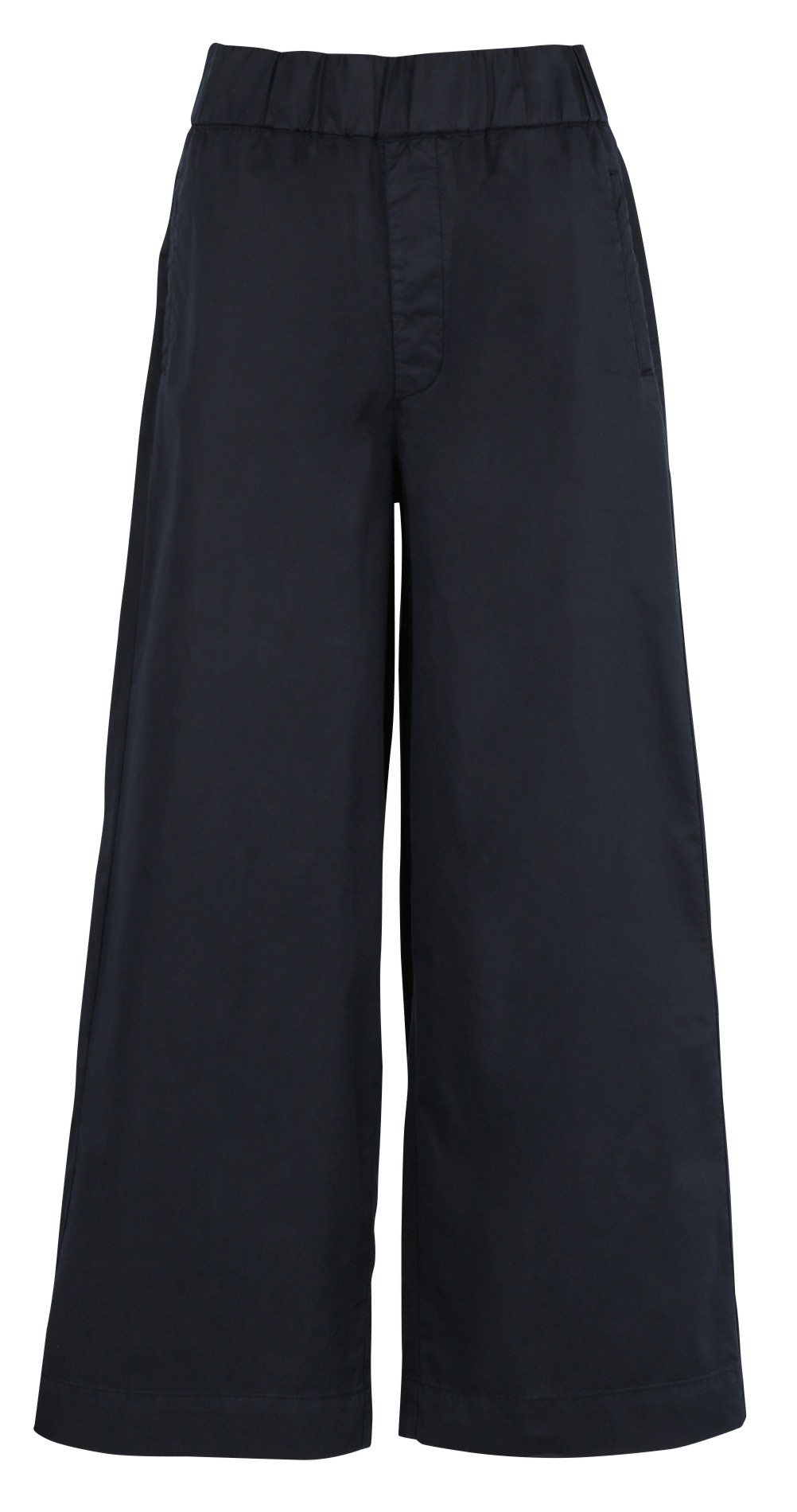 Wide-leg high-waisted cotton-blend pants LAB DIP