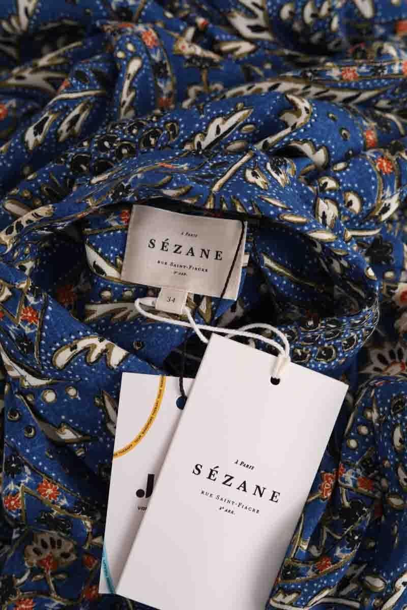 Robe SEZANE - Seconde main Bleu
