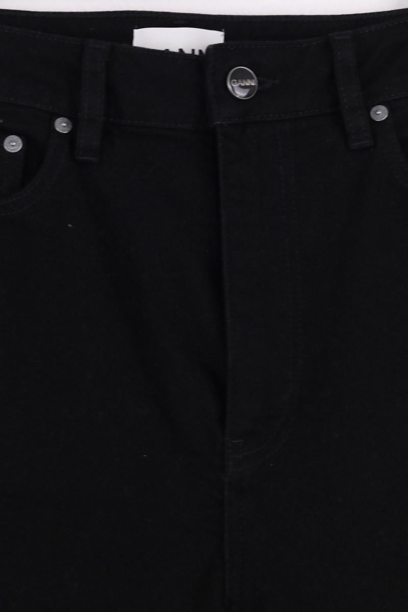 Slim-fit jeans GANNI - Seconde Main Black