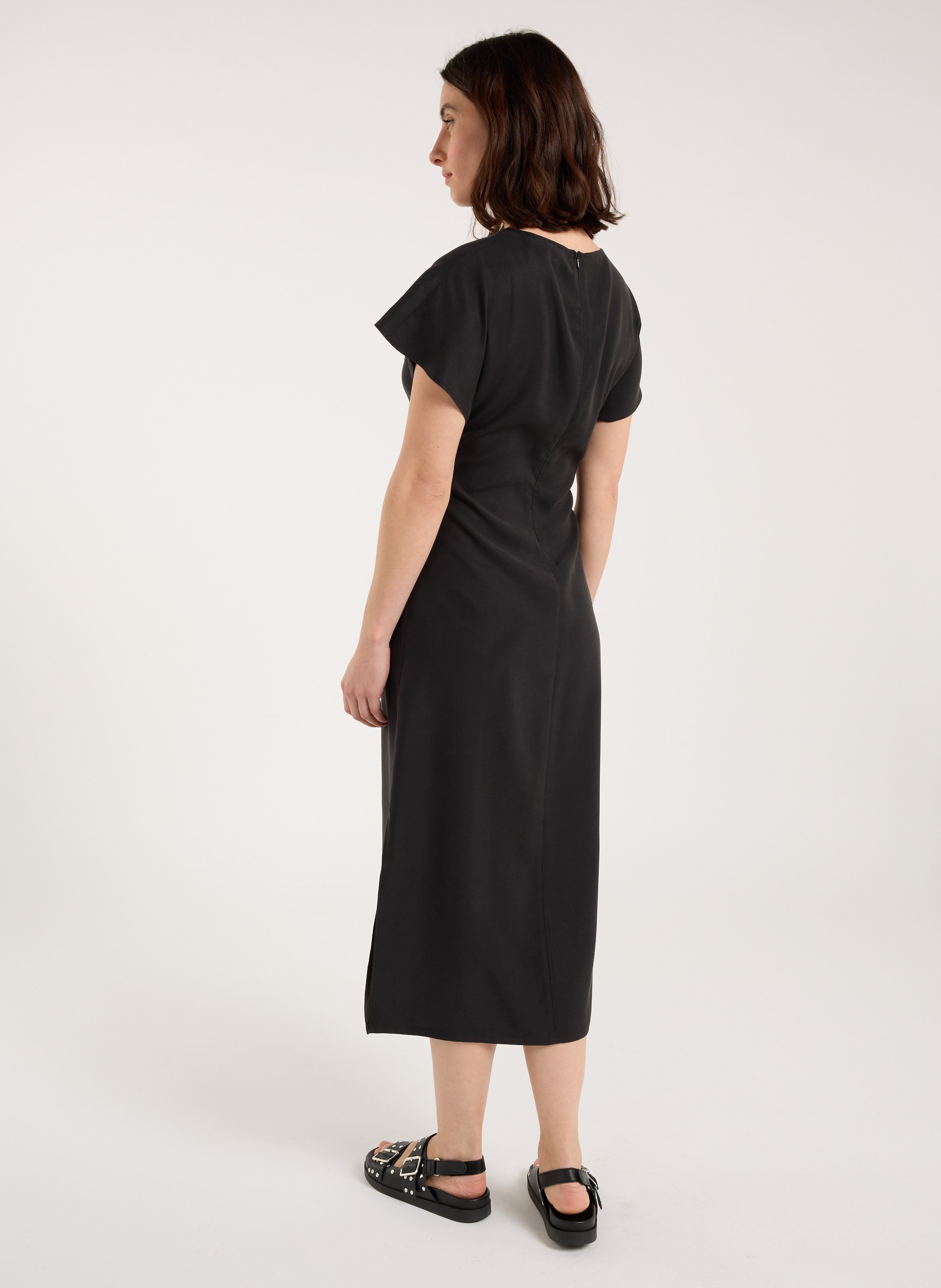 Midi dress SAISON 1865 Black