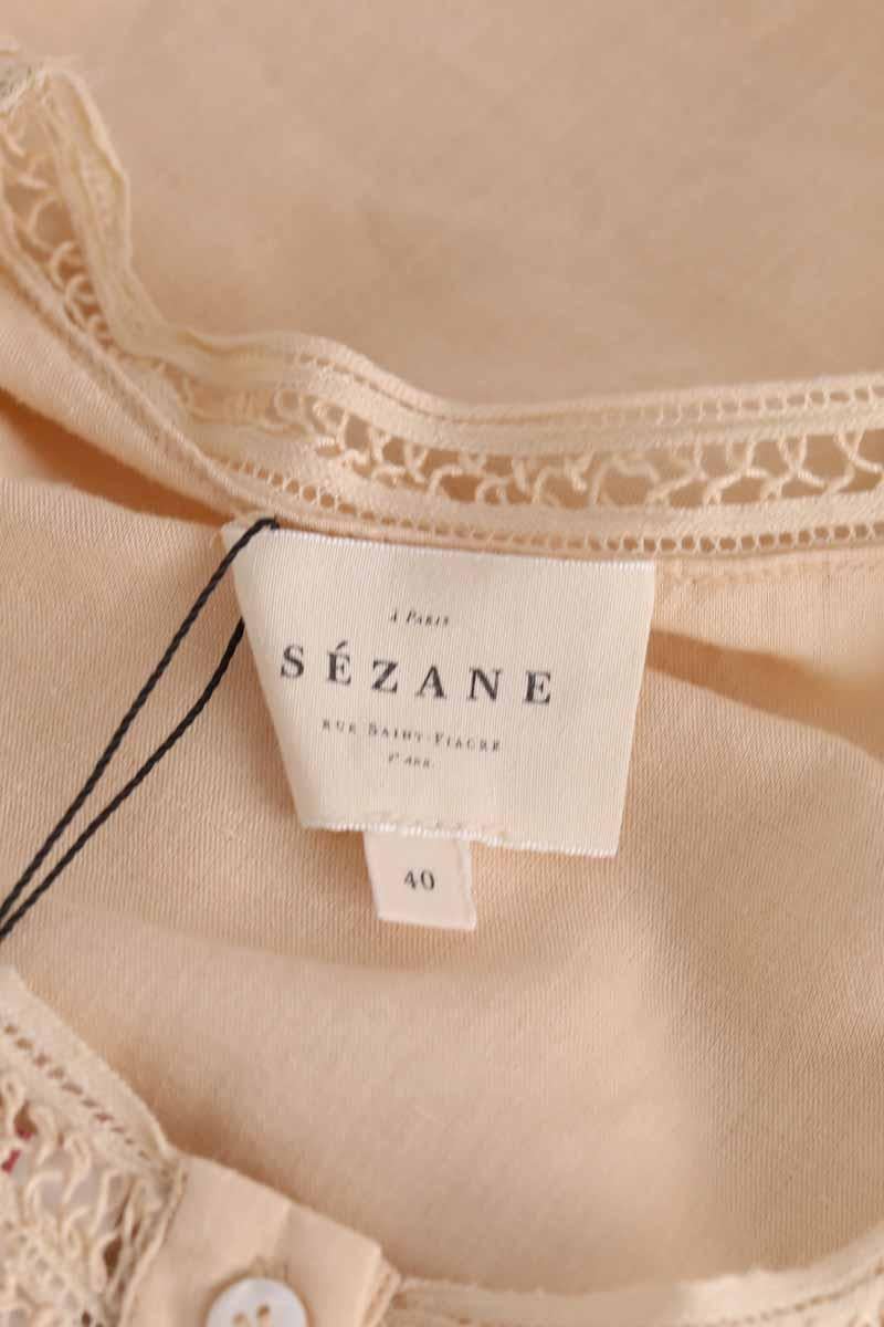 Blouse SEZANE - Seconde main Beige