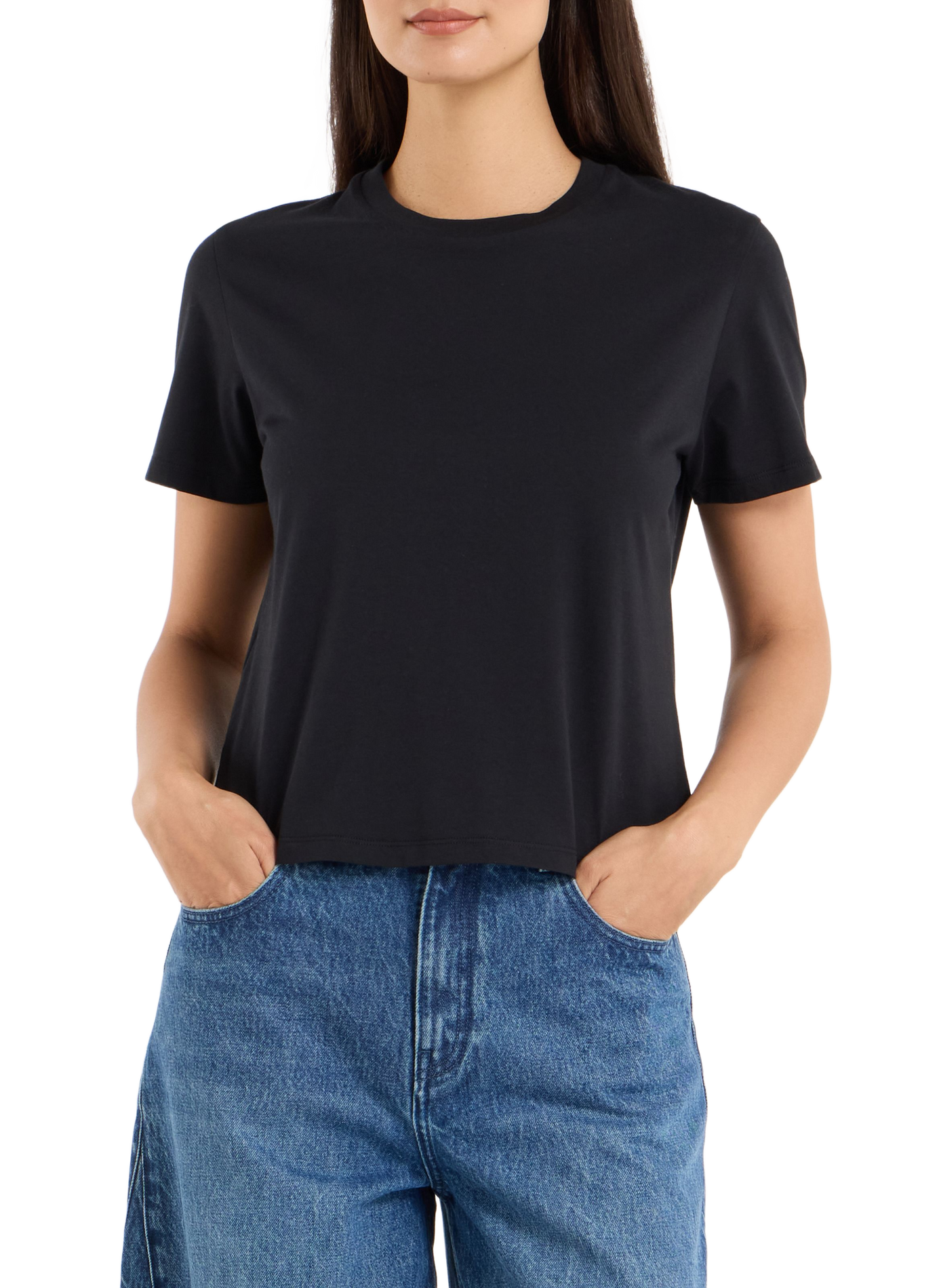 Short acla cotton t-shirt SAISON 1865 Black