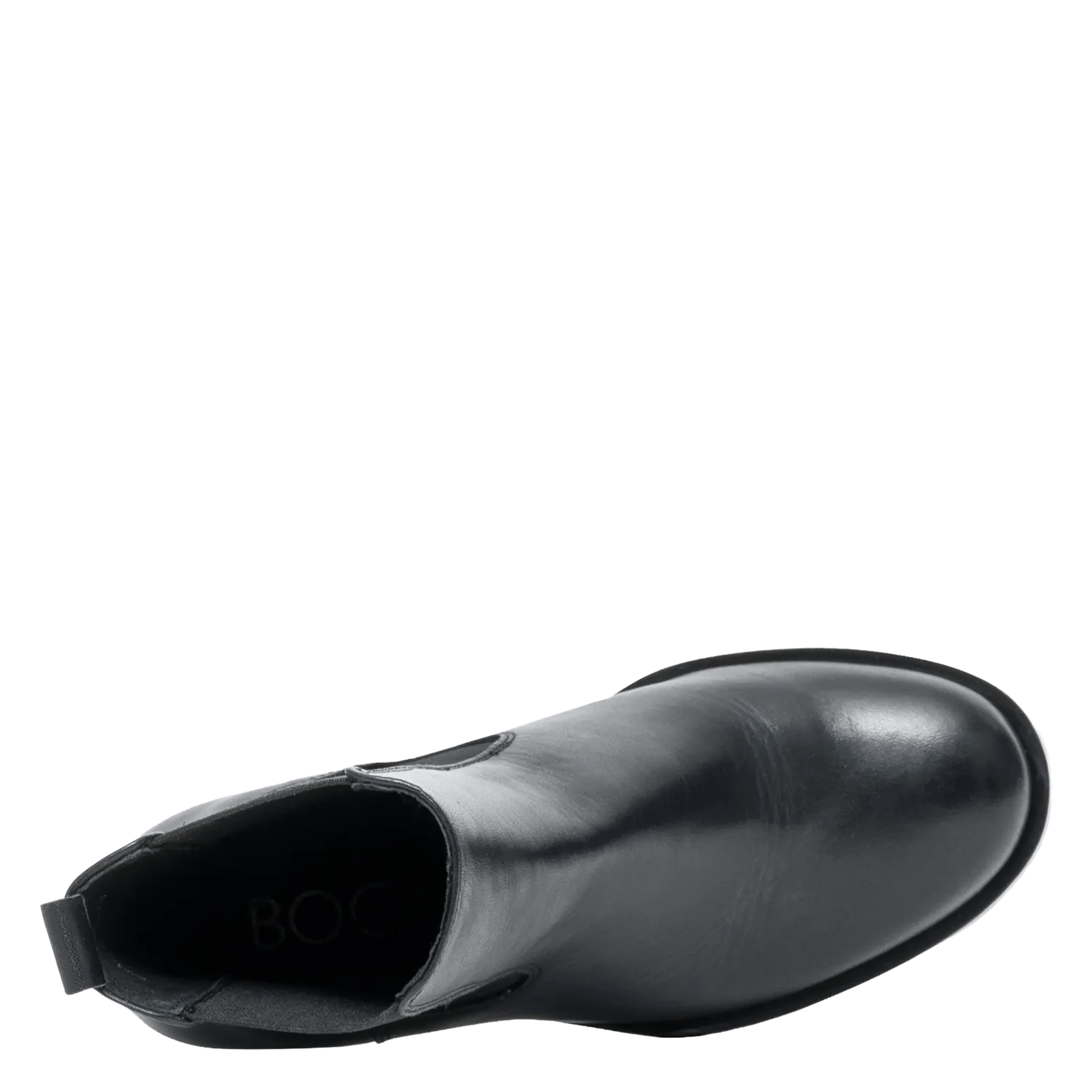 Bottines en cuir velours BOCAGE Noir