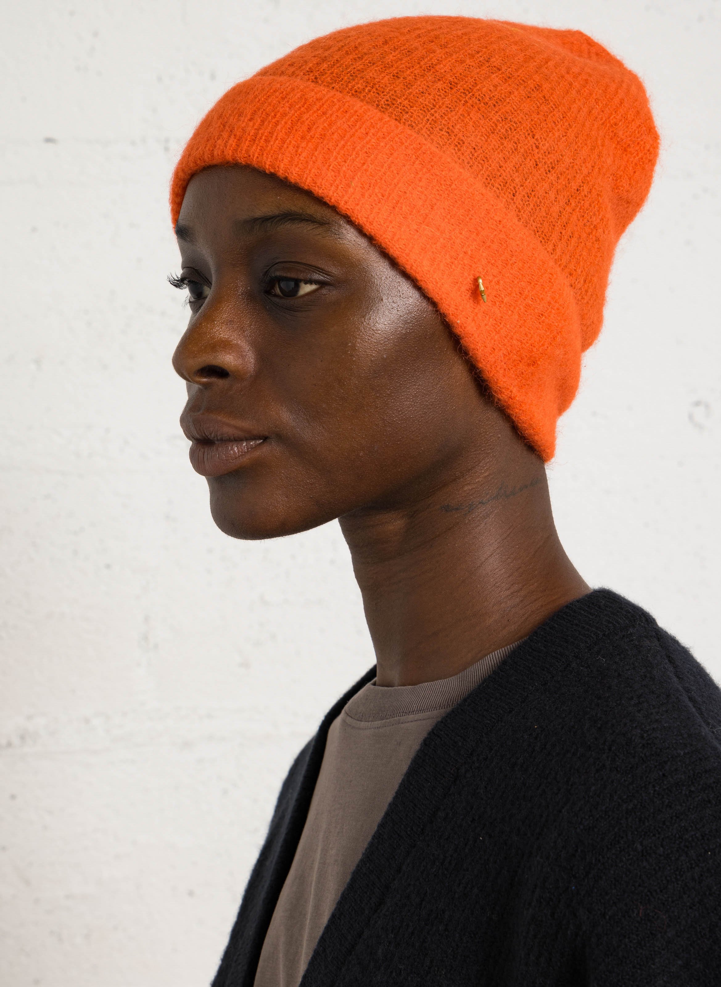 Bonnet en mohair mélangé DES PETITS HAUTS