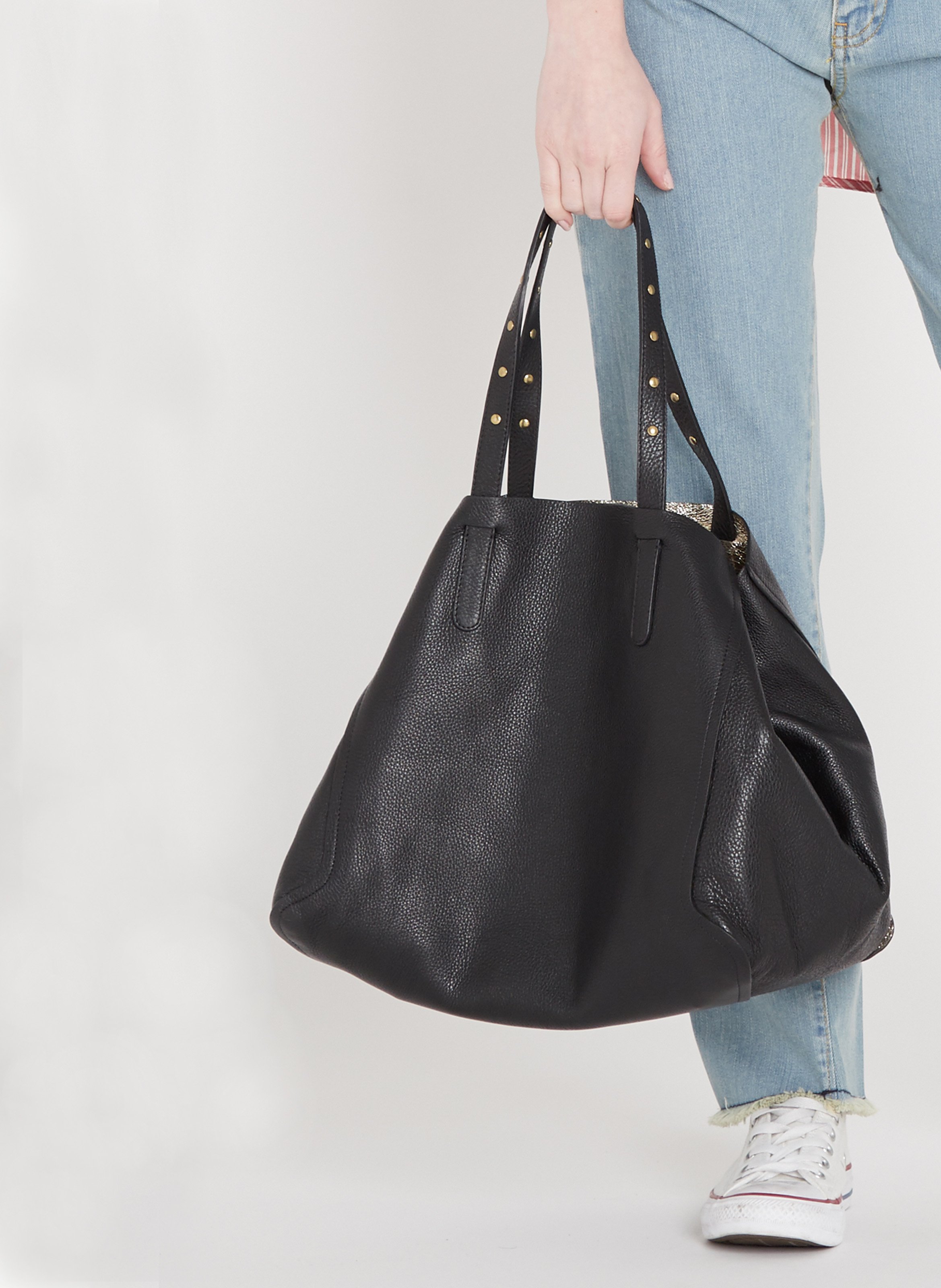 Cabas en cuir GERARD DAREL Noir