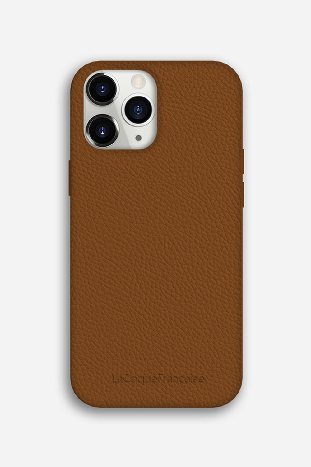 Leather phone case for iPhone 11 Pro LA COQUE FRANCAISE Brown