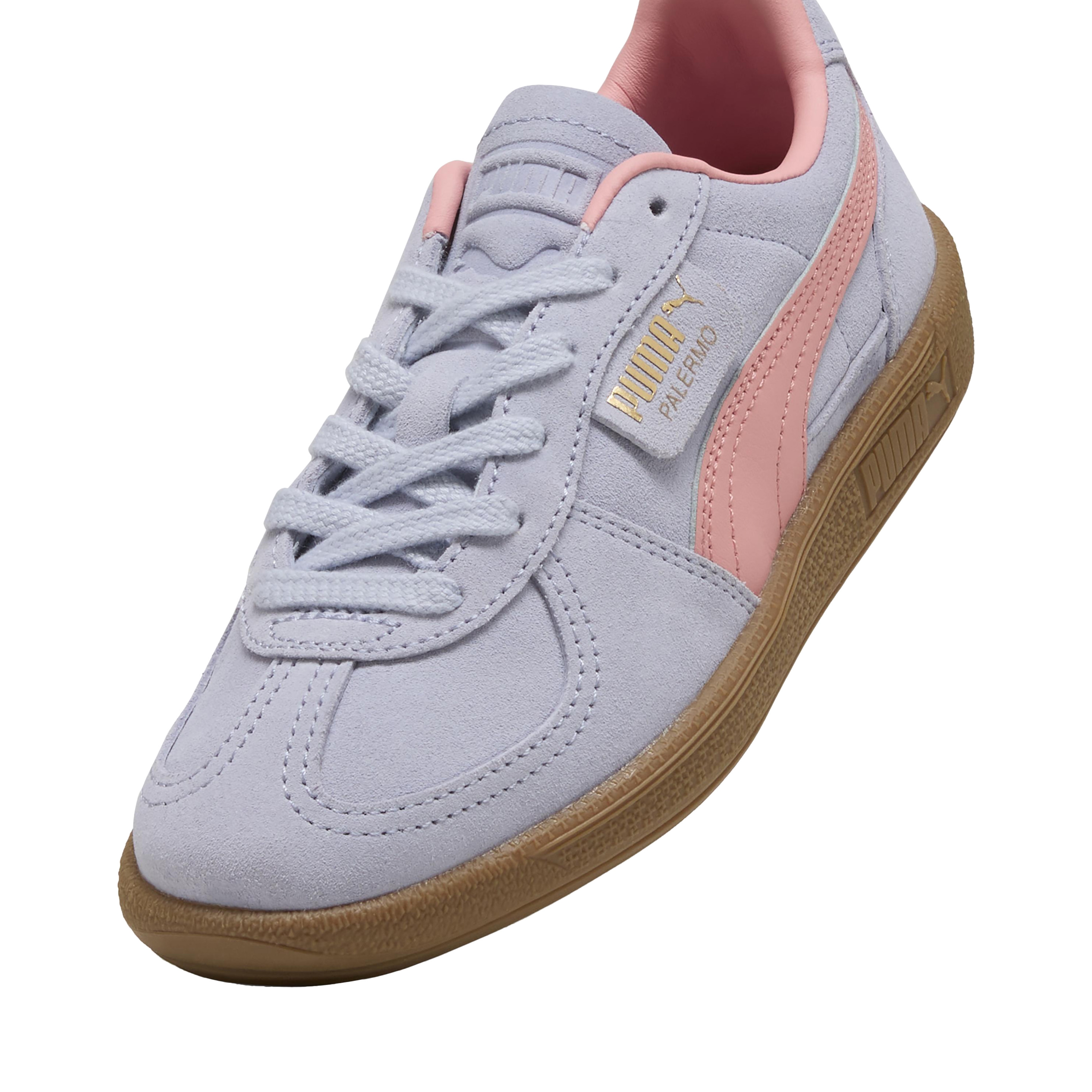 Kids leather sneakers Palermo PS PUMA Grey