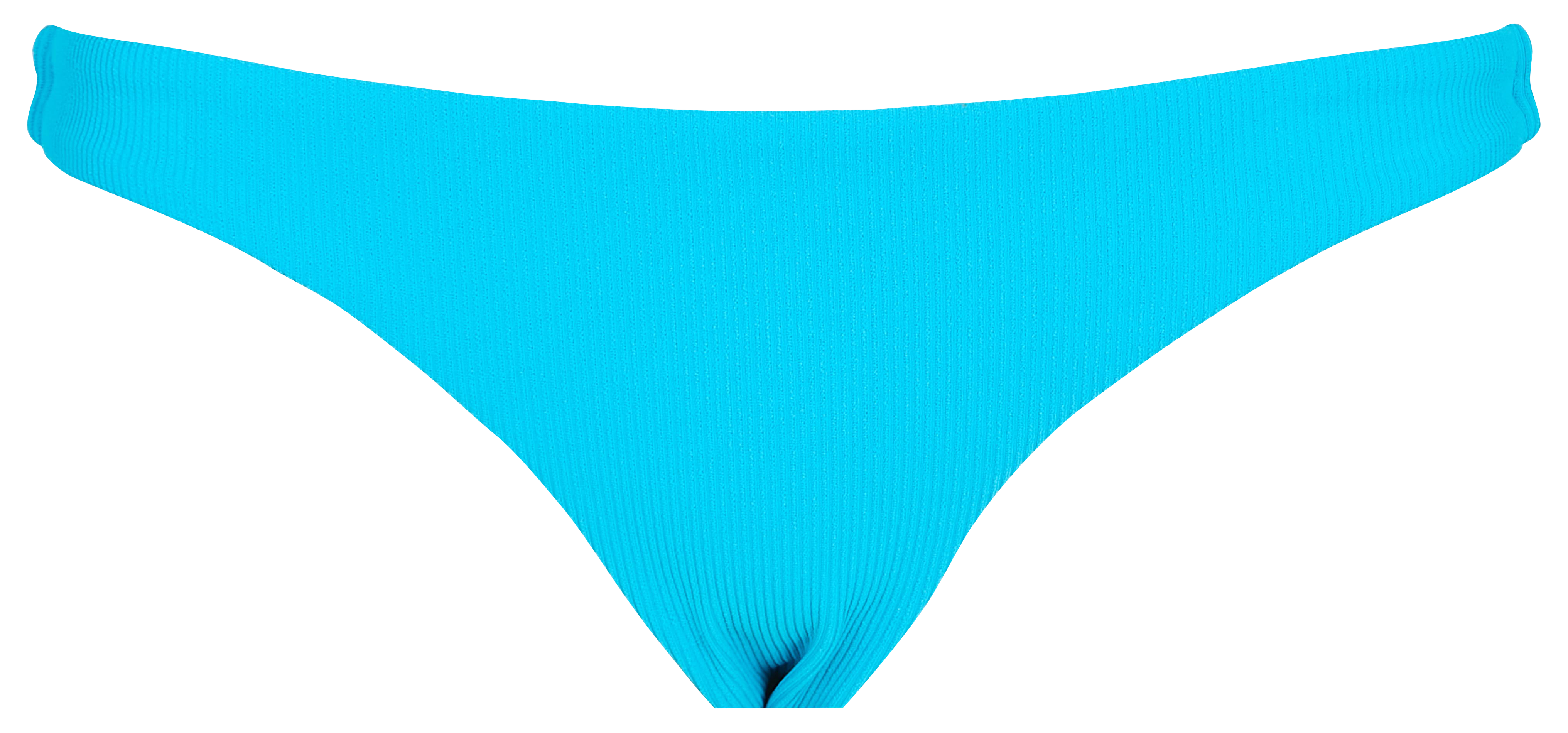 Bas de maillot de bain uni côtelé ROBIN COLLECTION Bleu