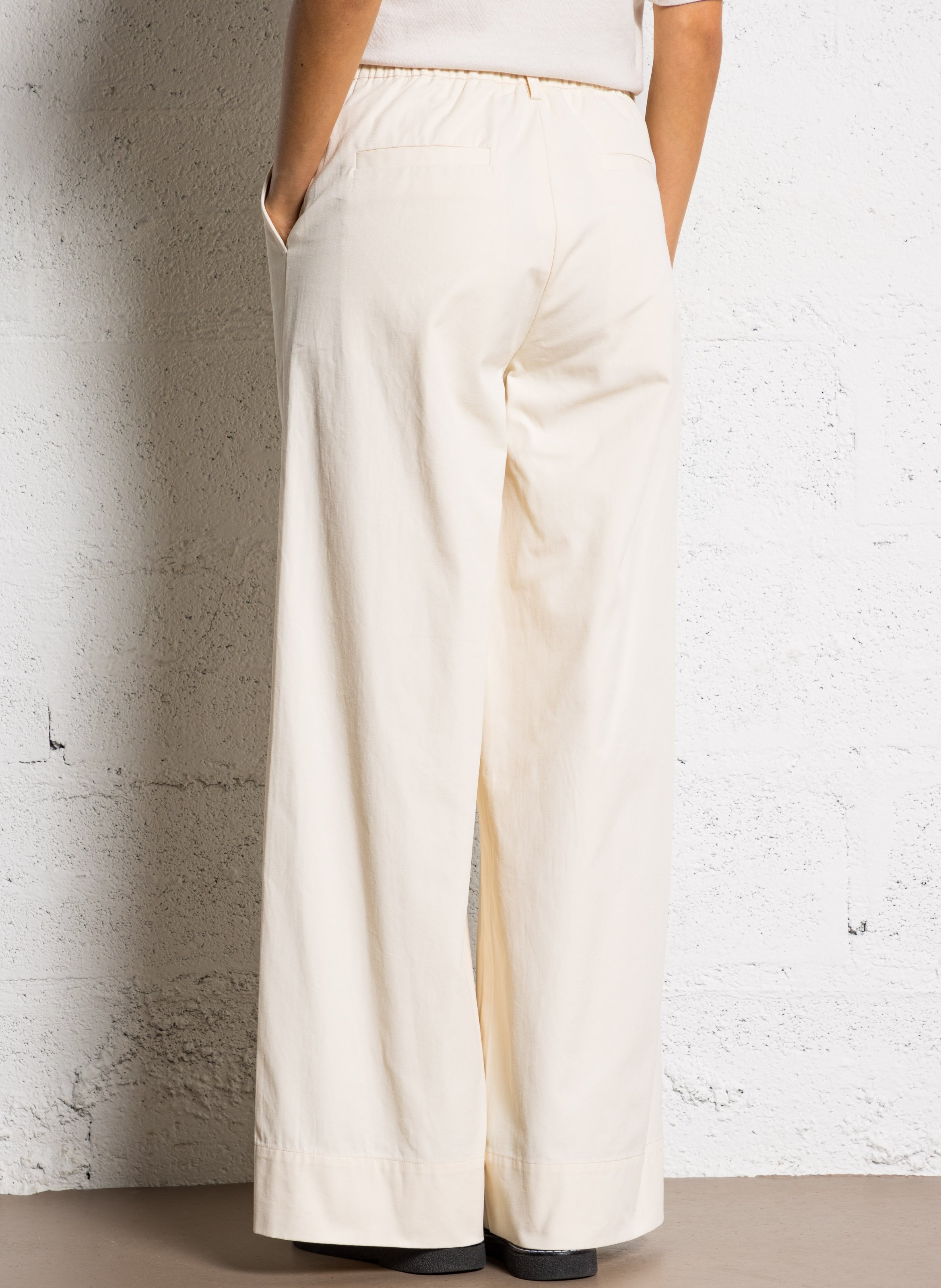 Wide cotton trousers  RUE DE TOKYO Beige