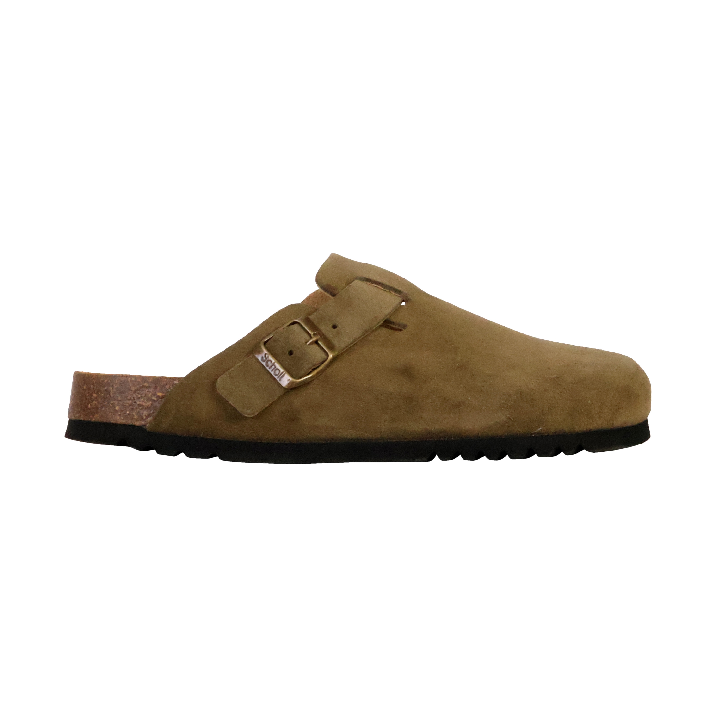 Olivier leather mules SCHOLL Khaki