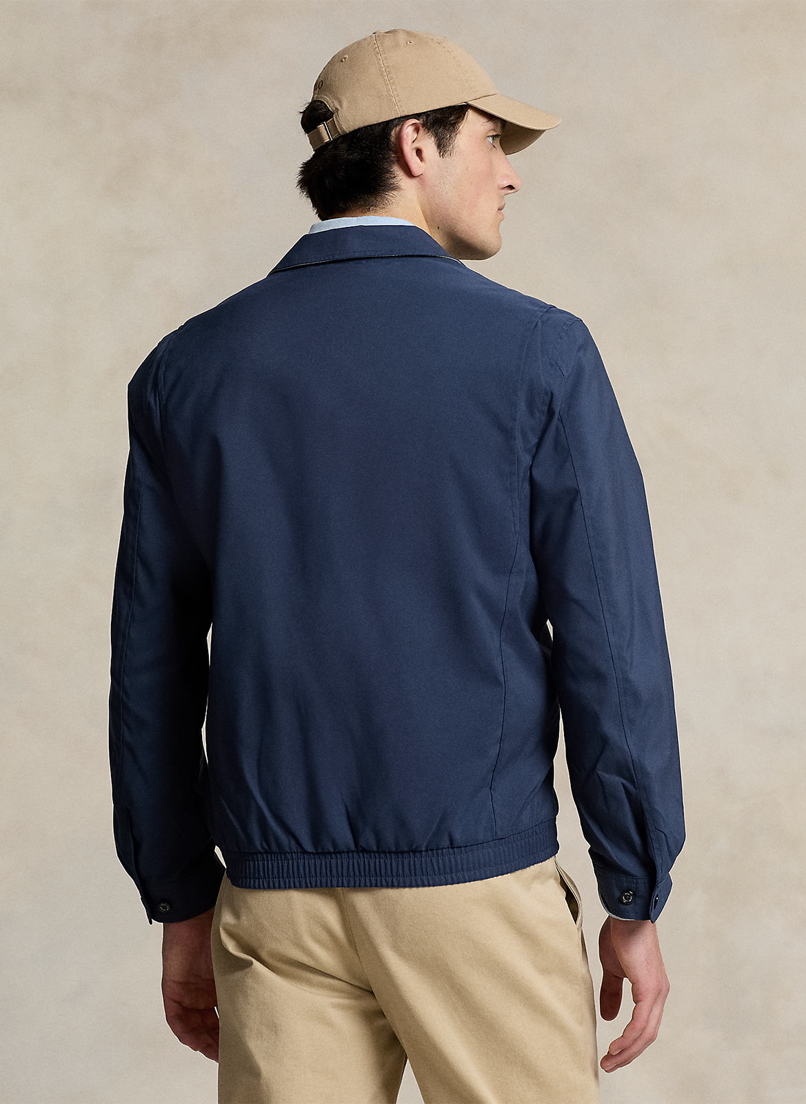 Straight jacket with classic collar POLO RALPH LAUREN Blue