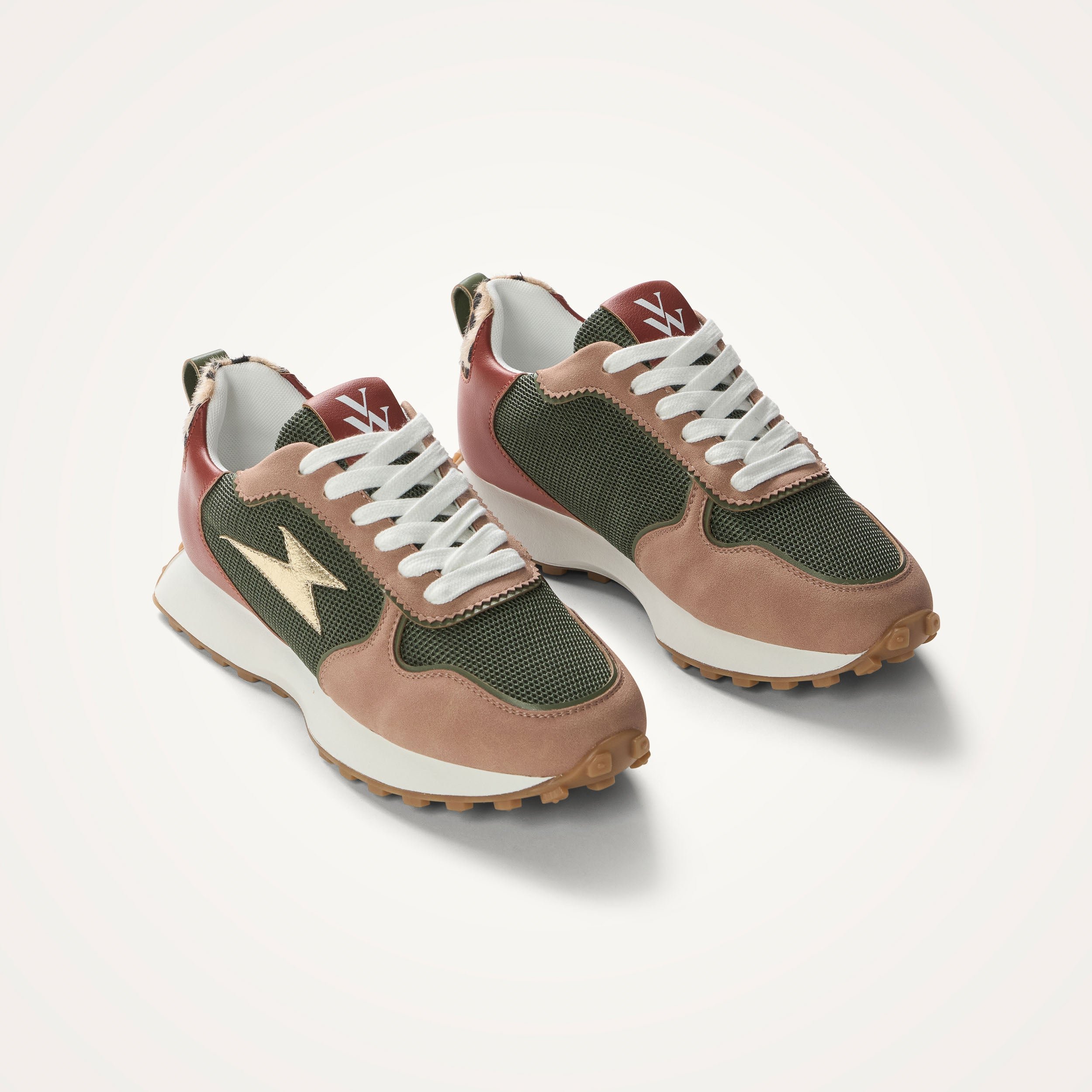 Baskets basses à lacets VANESSA WU Multicolore