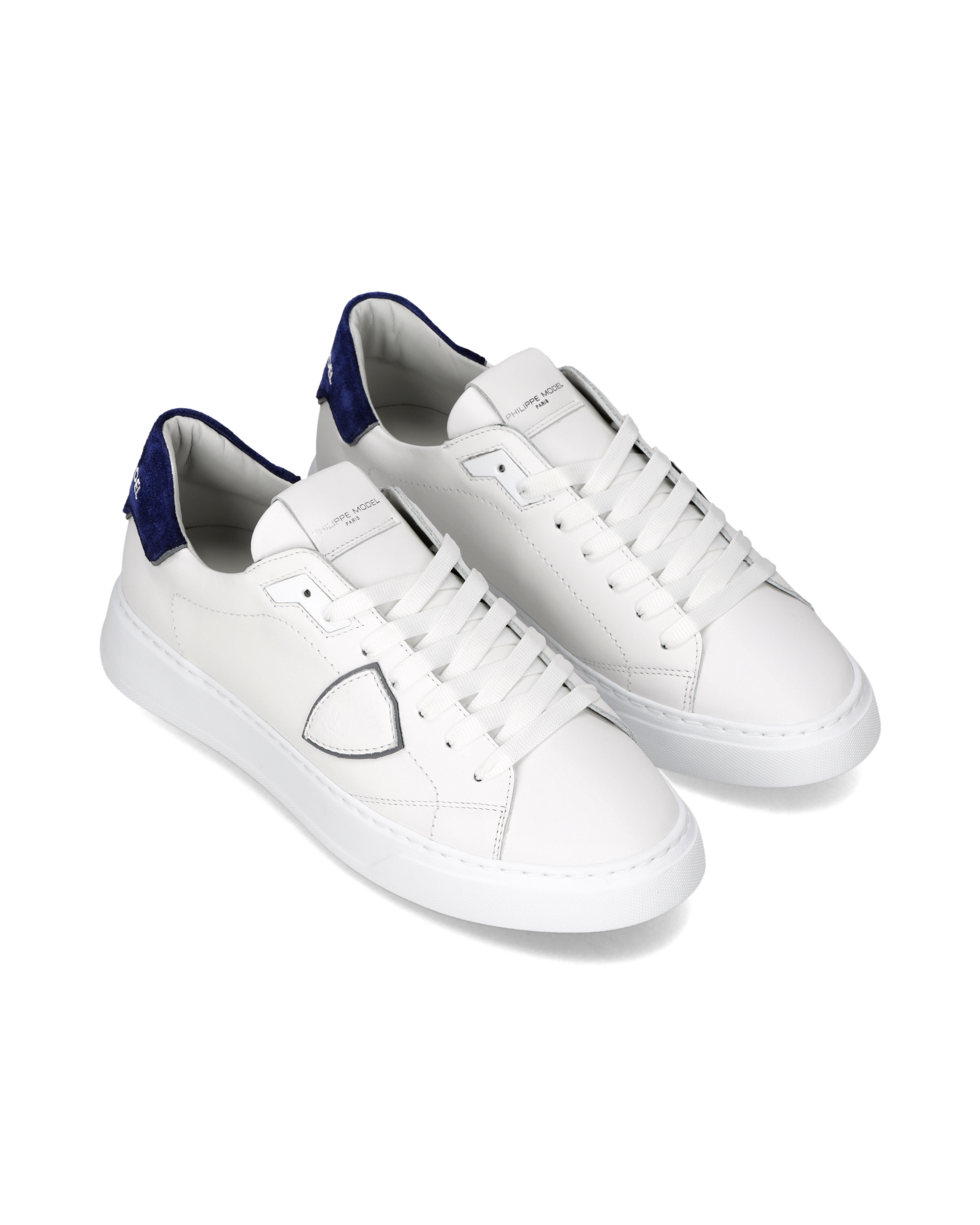 Tennis Temple Sneakers. PHILIPPE MODEL Blue