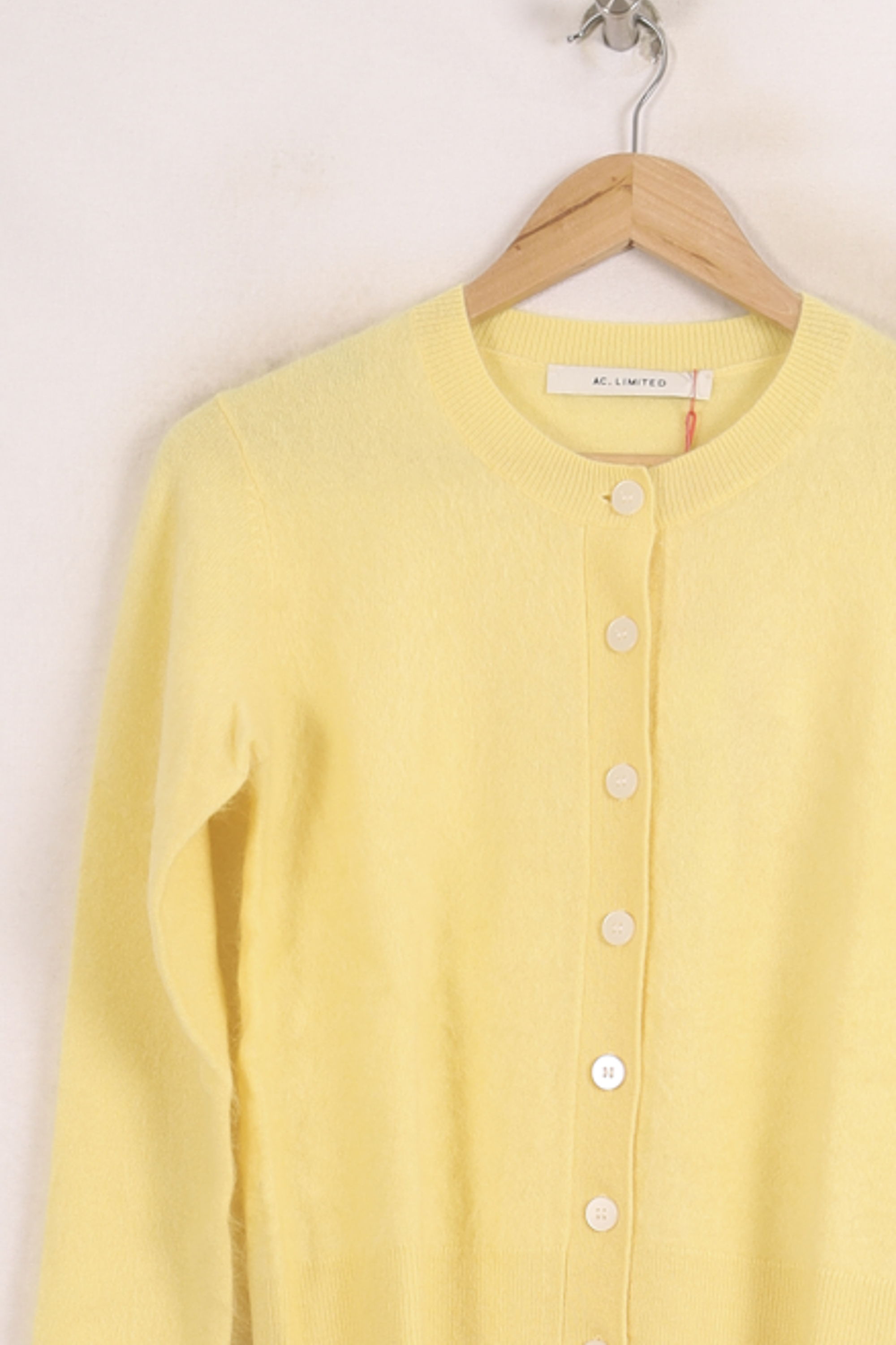 Cardigan ABSOLUT CASHMERE - Seconde main Yellow