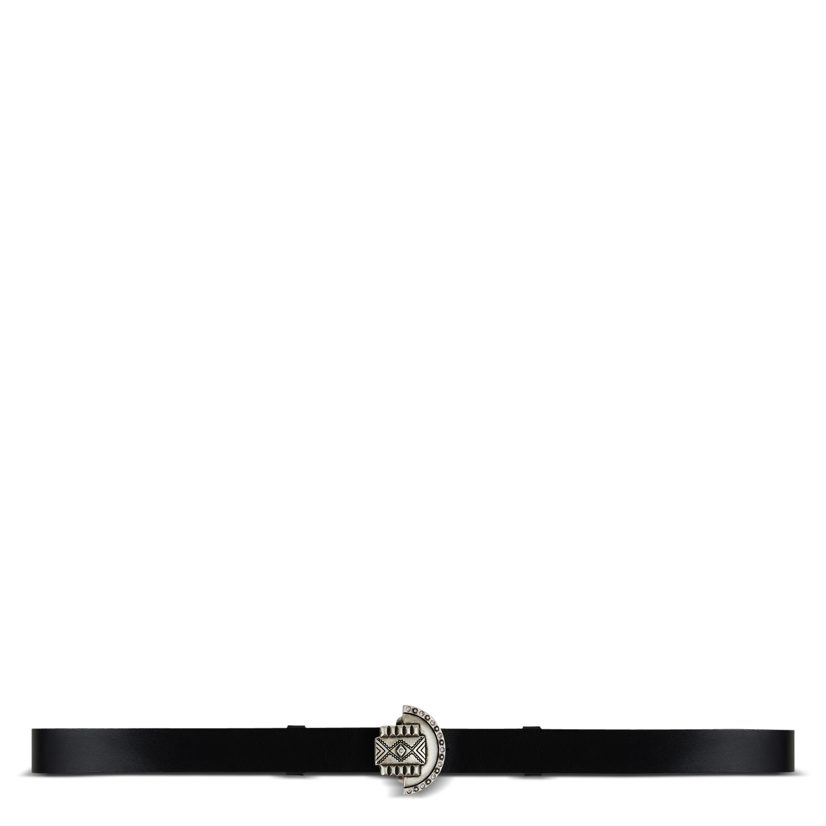 - Gespsluiting. - Breedte: 3 cm.  BA&SH