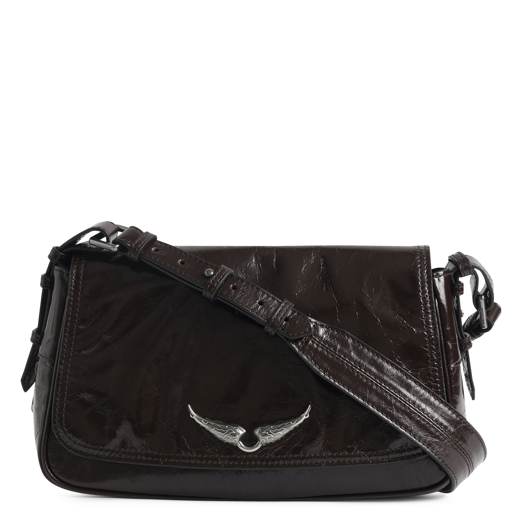 Leather clutch bag ZADIG&VOLTAIRE