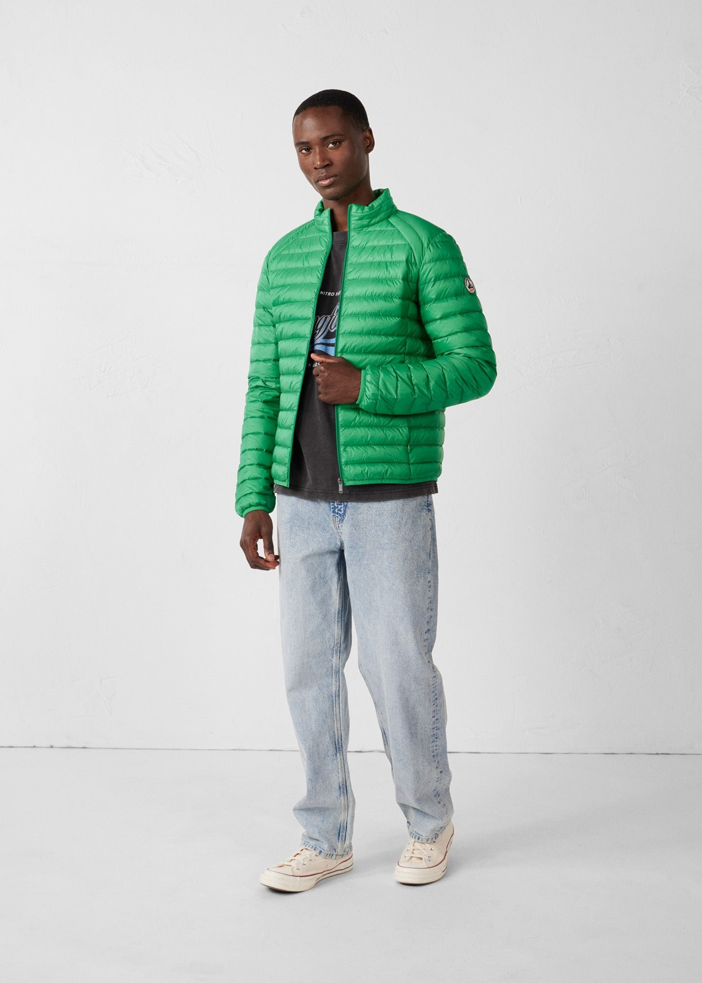 Lightweight padded jacket JOTT Green