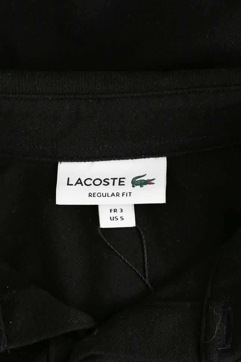 Polo shirt LACOSTE - SECONDE MAIN Black