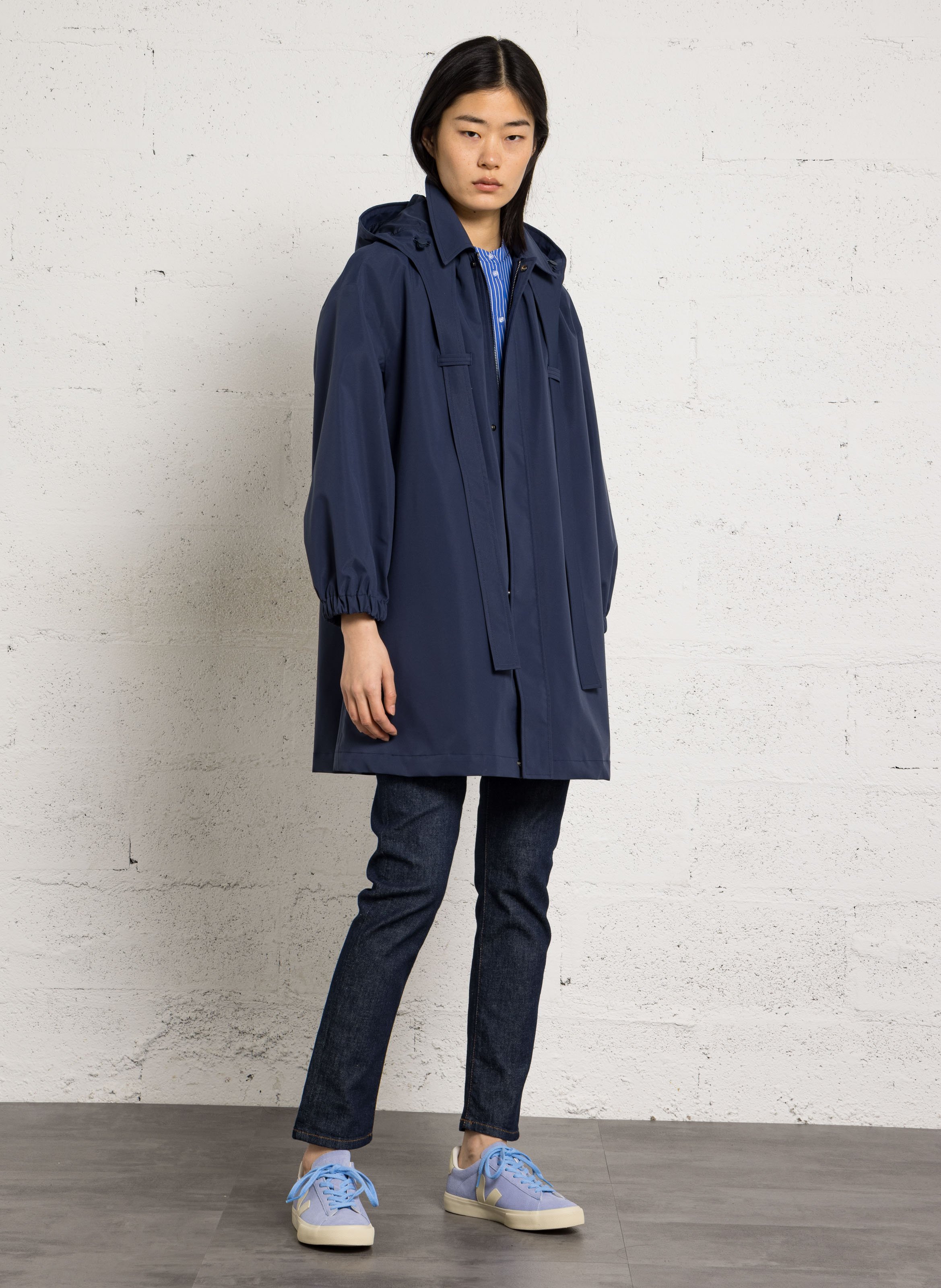 Raincoat with classic collar FLOTTE