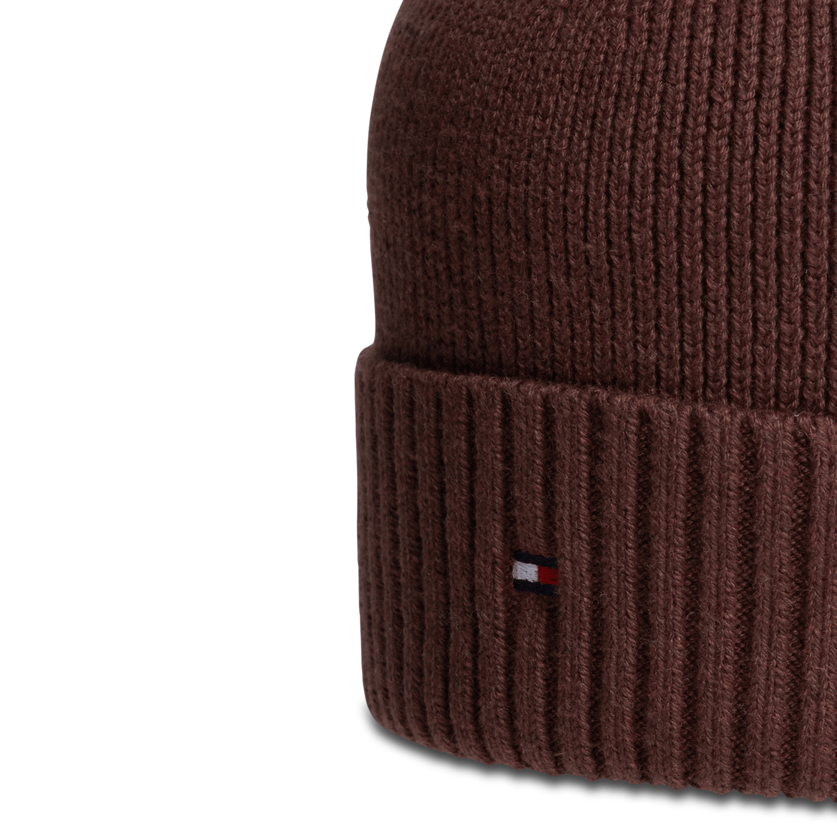 Muts van biologisch katoenmengsel TOMMY HILFIGER Rood