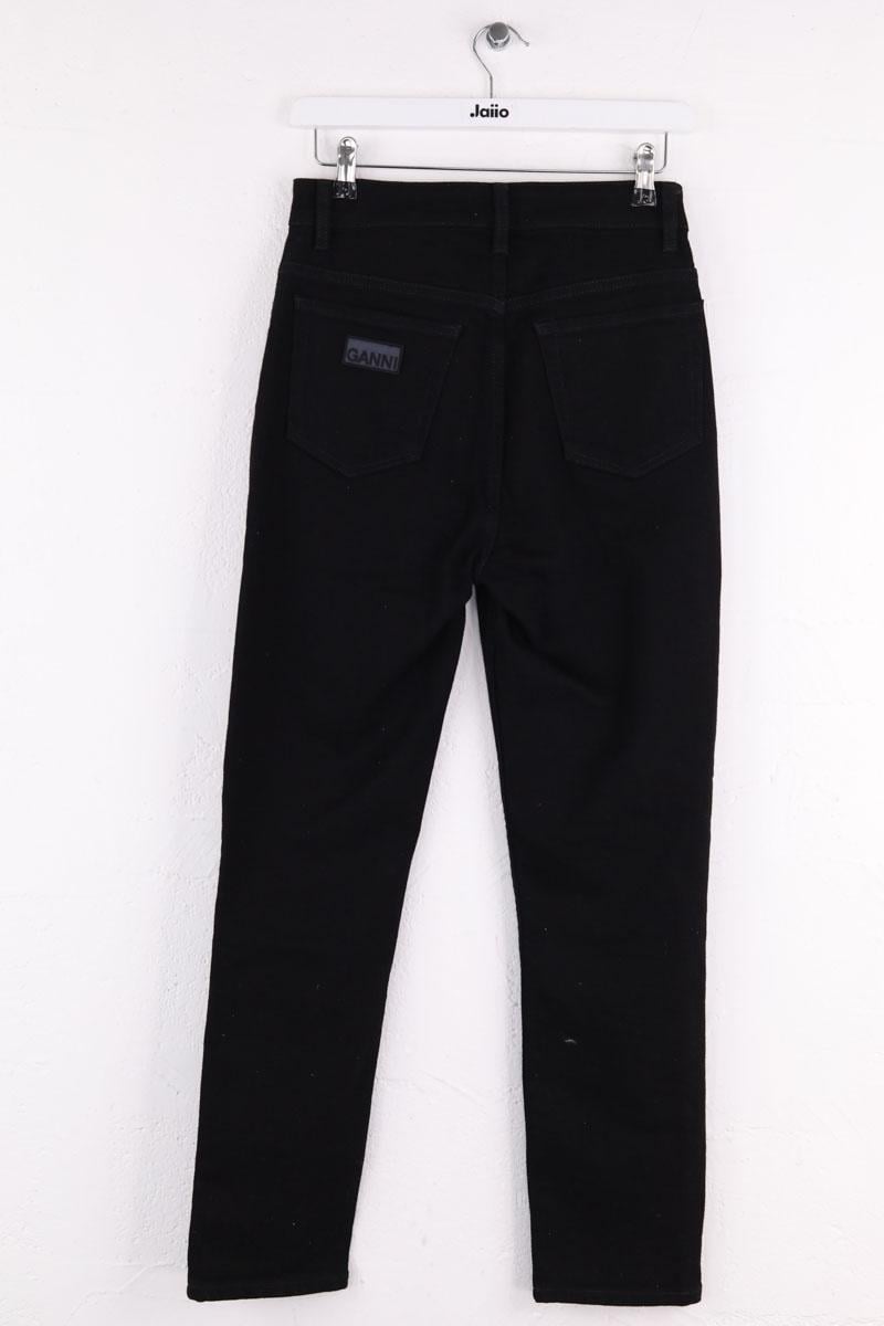 Slim-fit jeans GANNI - Seconde Main Black