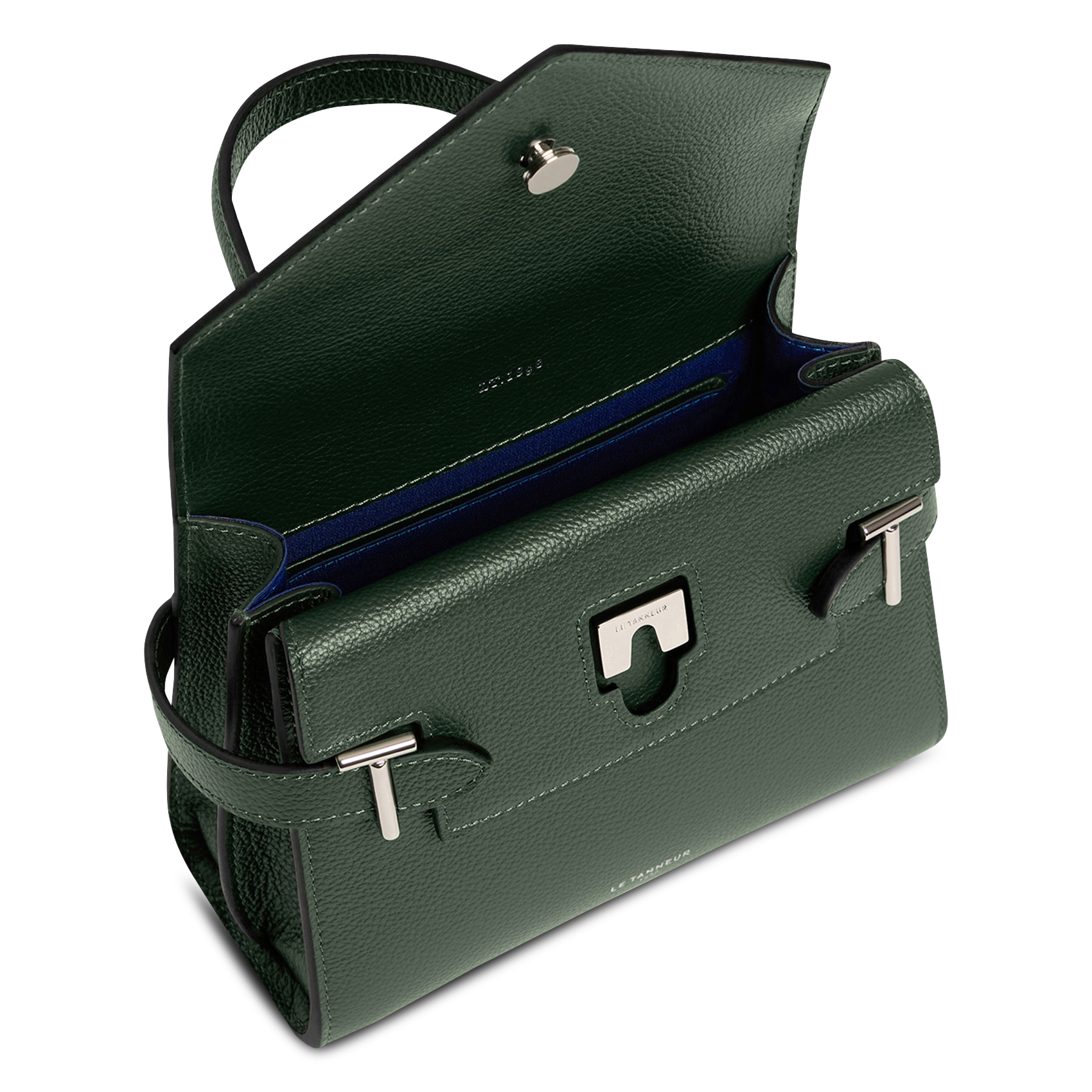 Leather handbag | Green LE TANNEUR Women