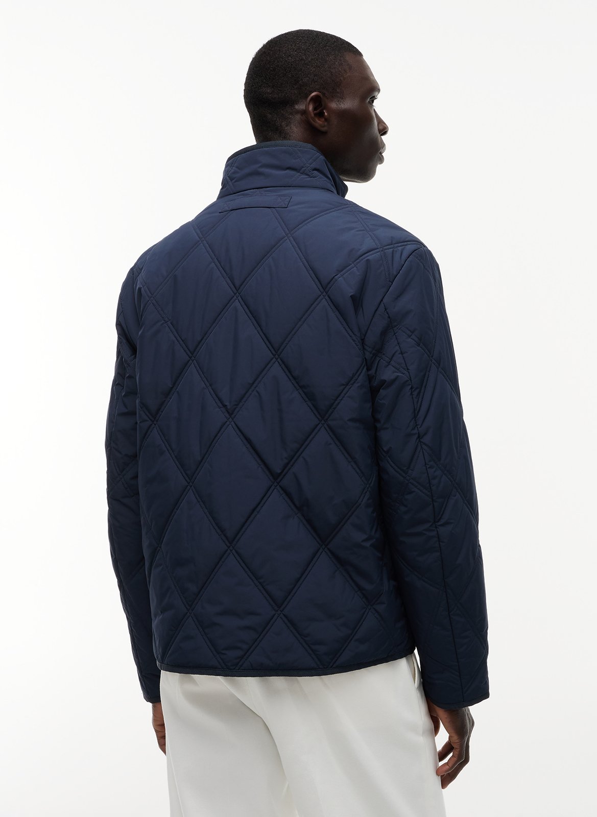 Veste matelassée col montant  TOMMY HILFIGER Bleu