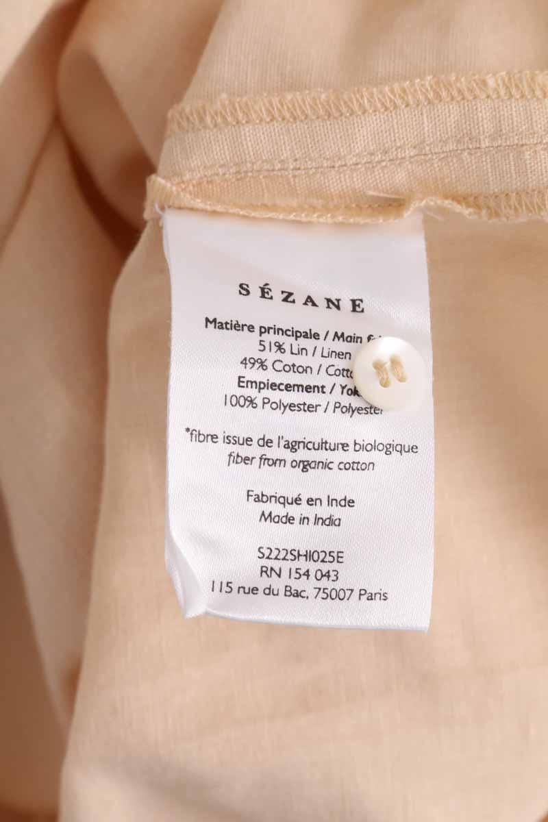 Blouse SEZANE - Seconde main Beige