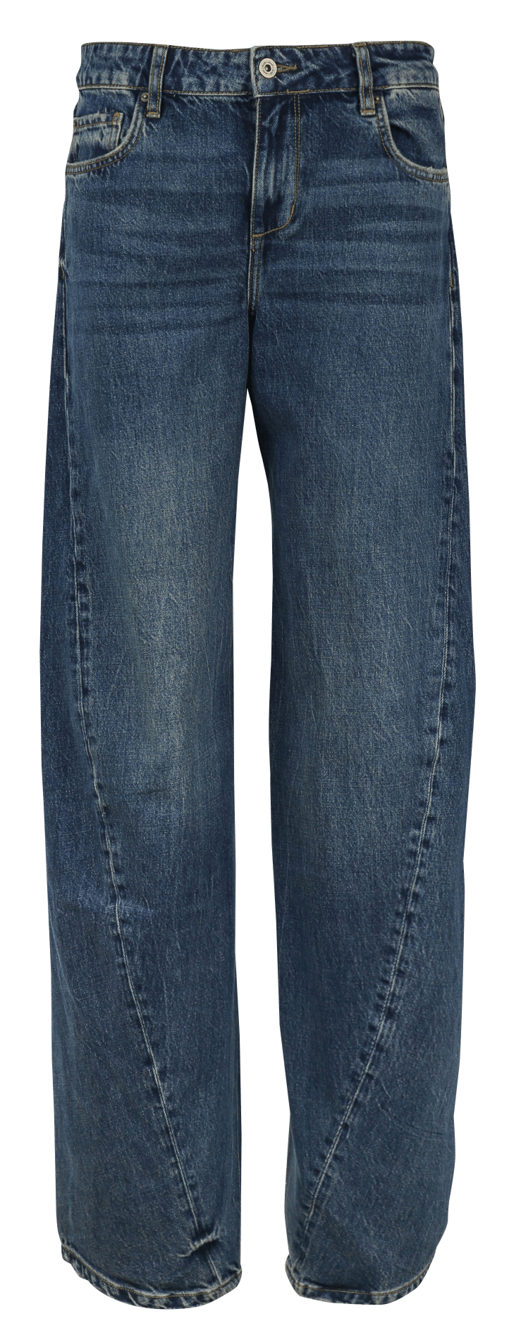 Jean droit en coton LIU JO Bleu