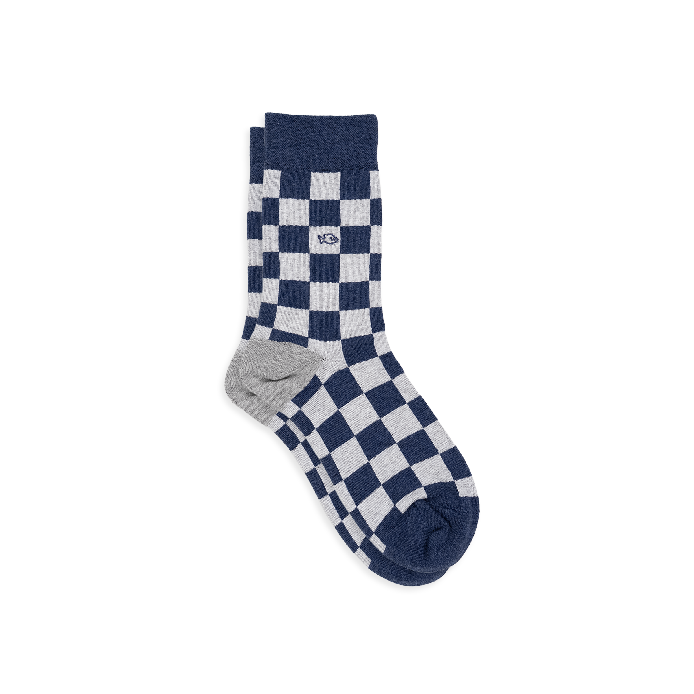 Combed cotton checkered socks BILLYBELT