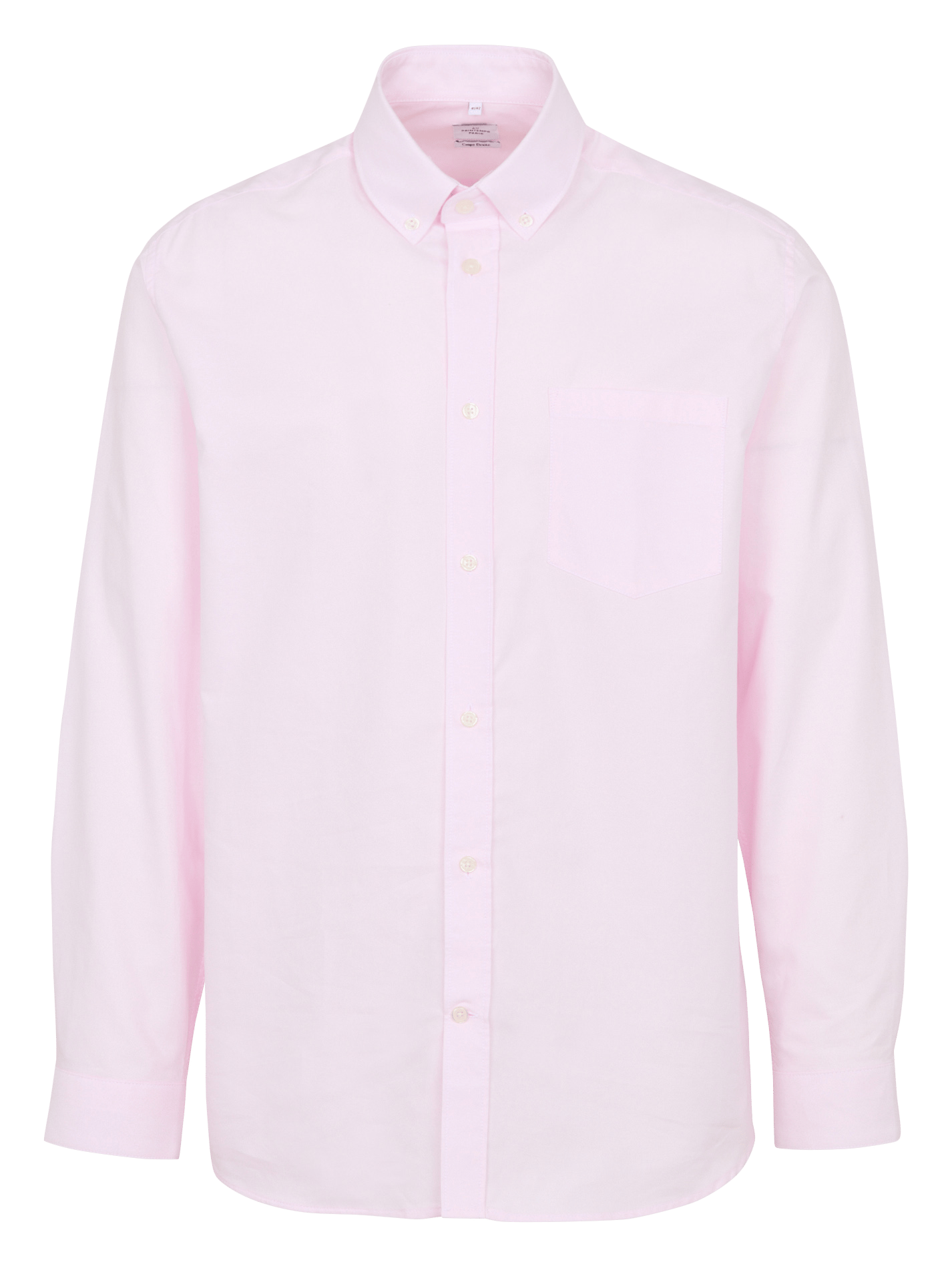 Recht katoenen overhemd AU PRINTEMPS PARIS Roze