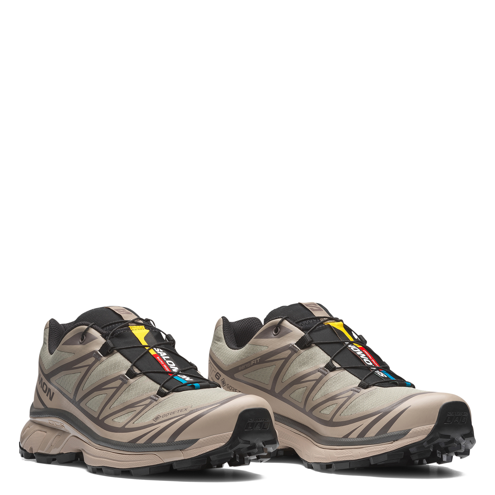 Niedrige Canvas-Sneaker SALOMON Mehrfarbig