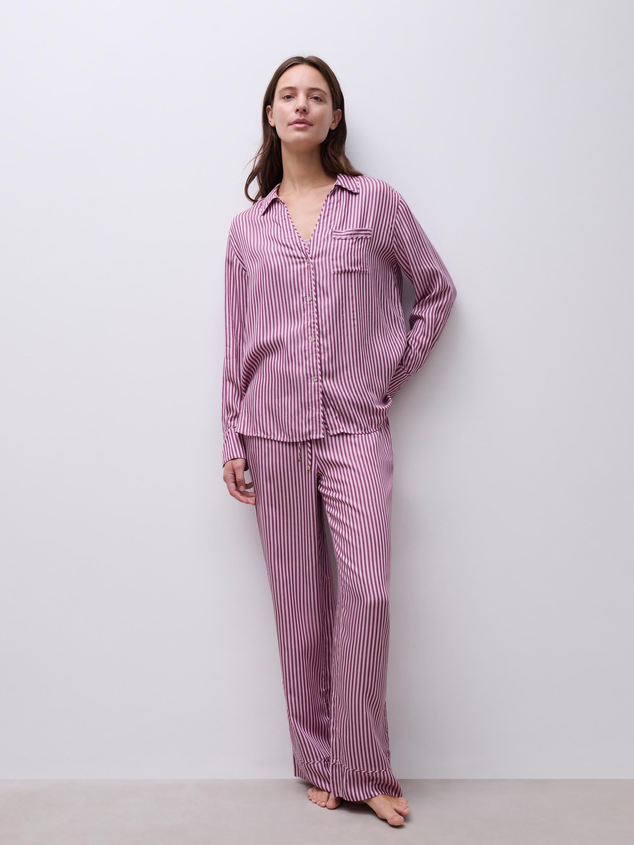 Long-sleeved shirt CHANTELLE Purple