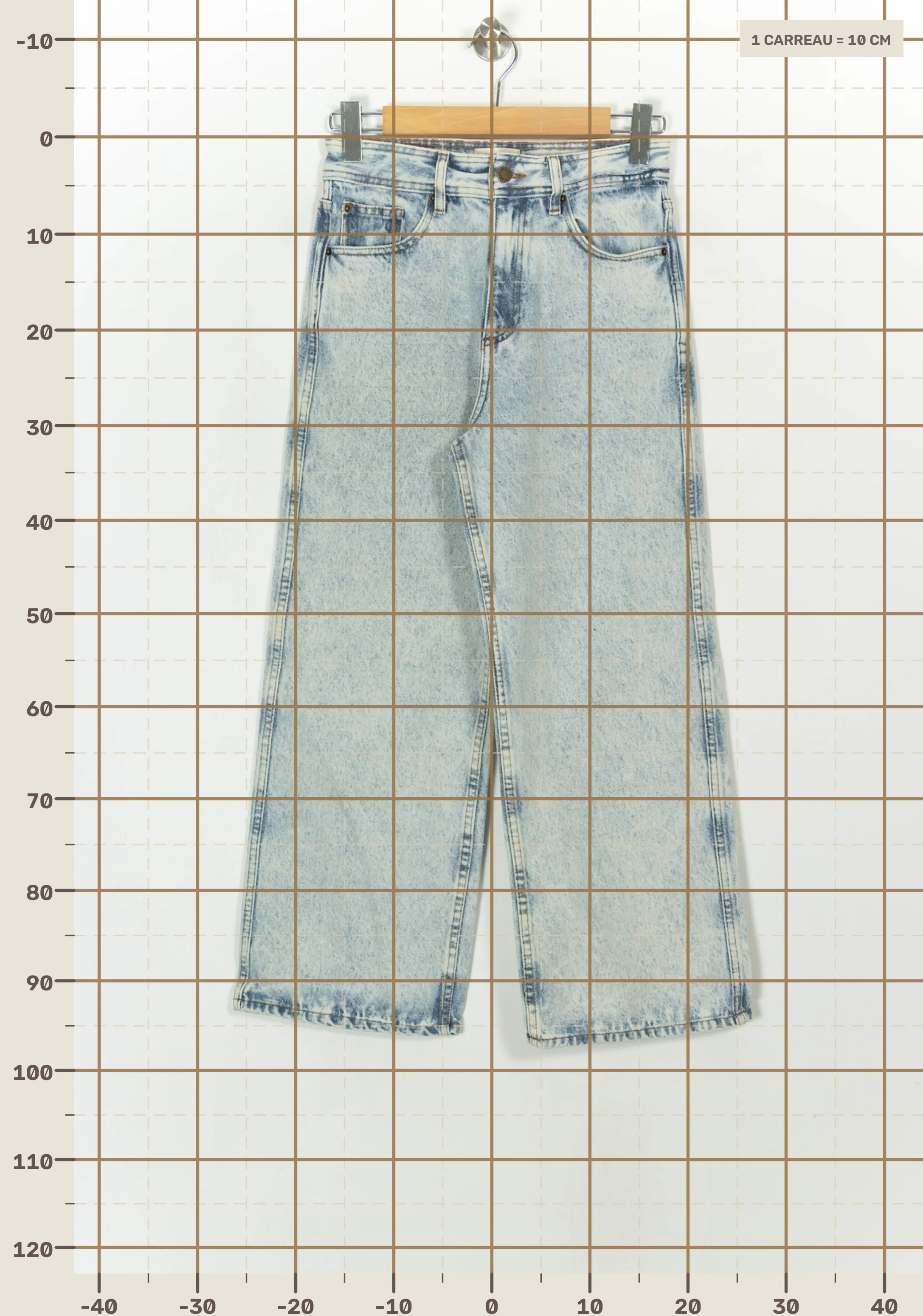 Jeans SEZANE - Seconde main Blue