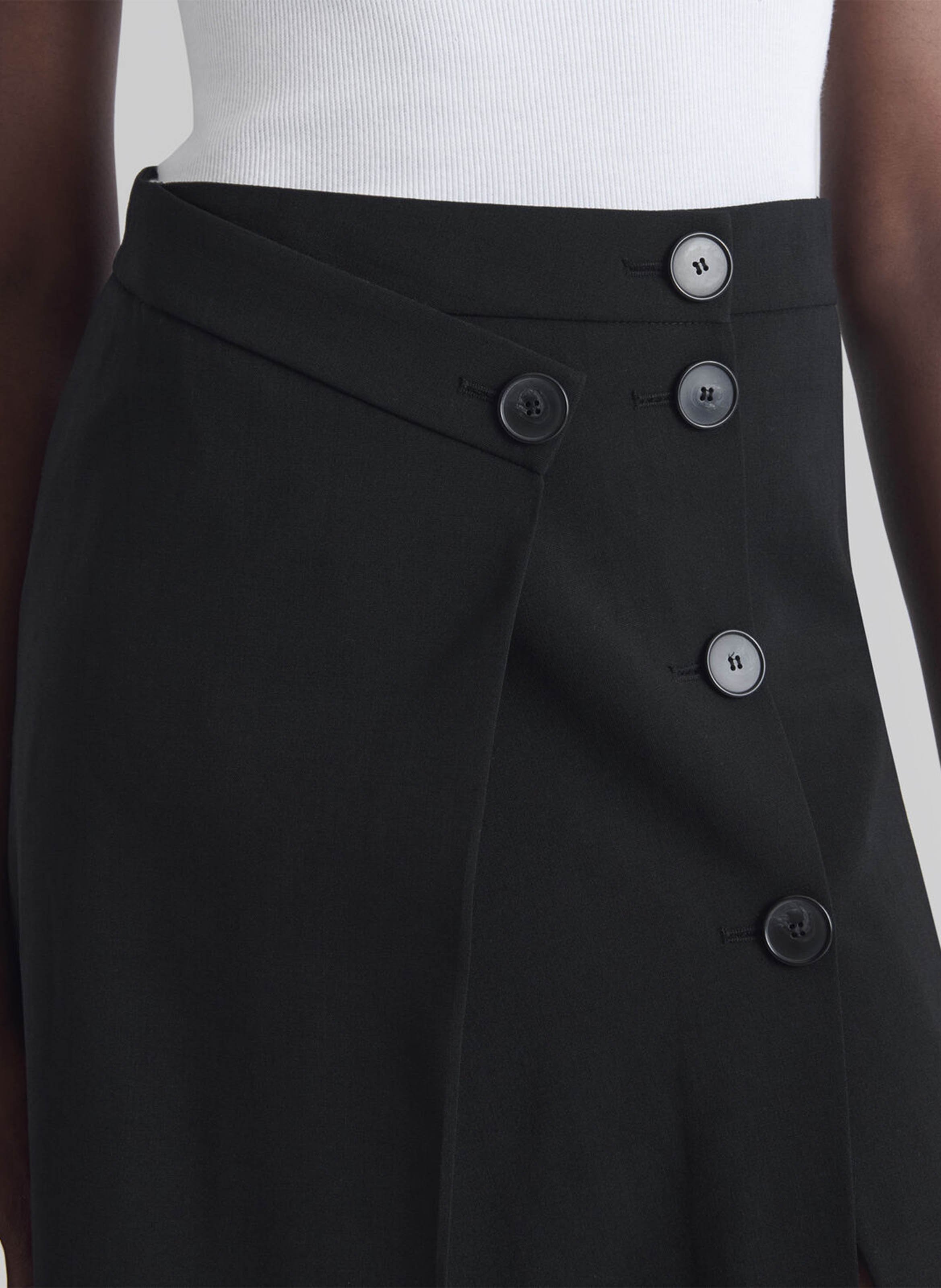 A-line midi skirt IRO Black