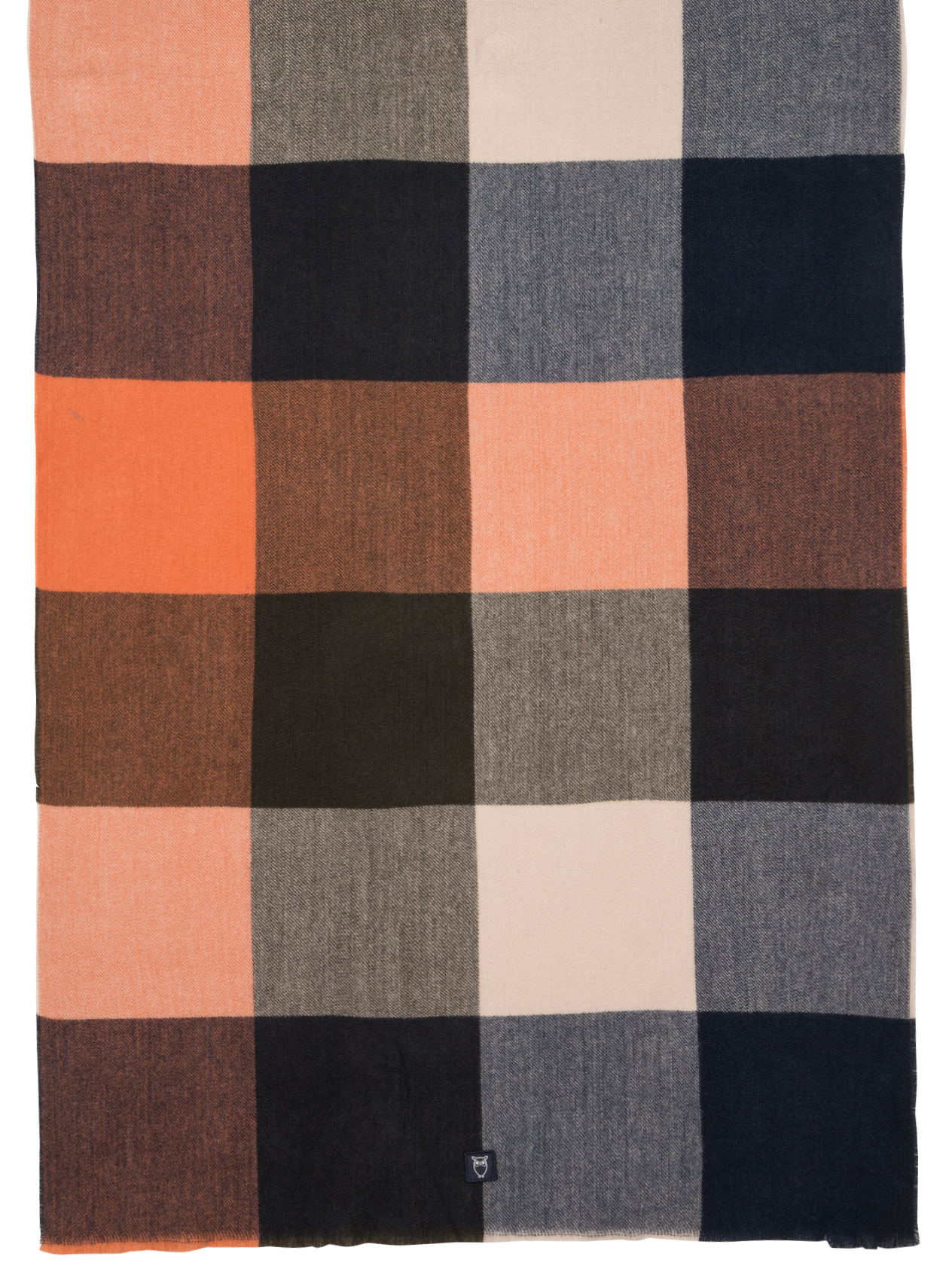 Echarpe à carreaux  KNOWLEDGE COTTON APPAREL Multicolore