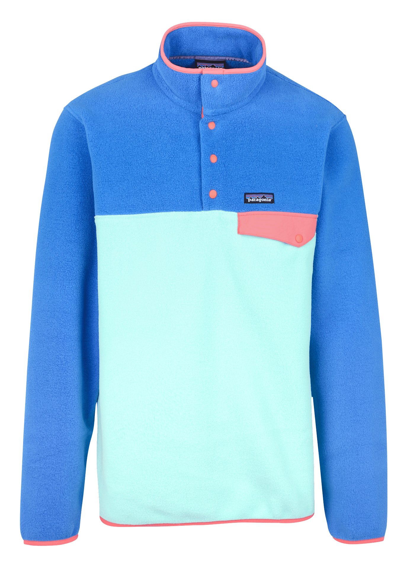 Sweat ample col montant boutonné MulticolorePATAGONIA