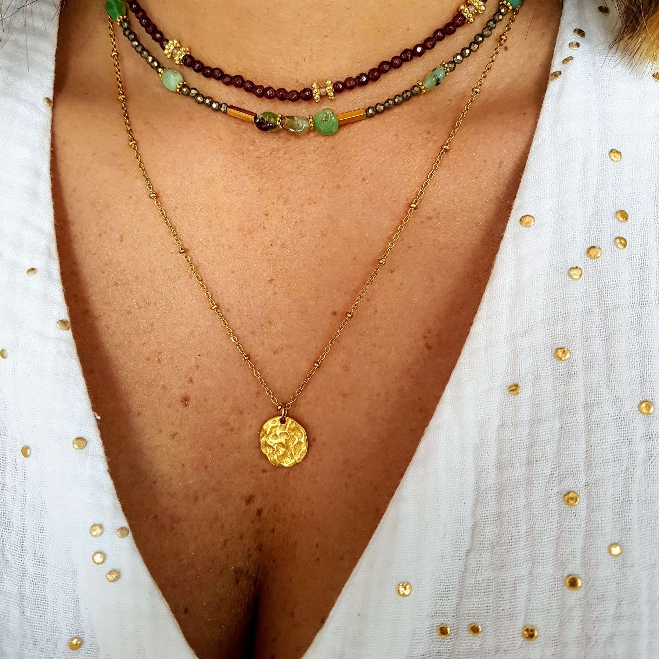 Necklace GINANDGER Blue