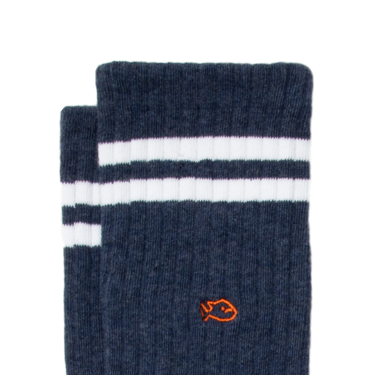 Combed Cotton Retro Socks BILLYBELT Blue