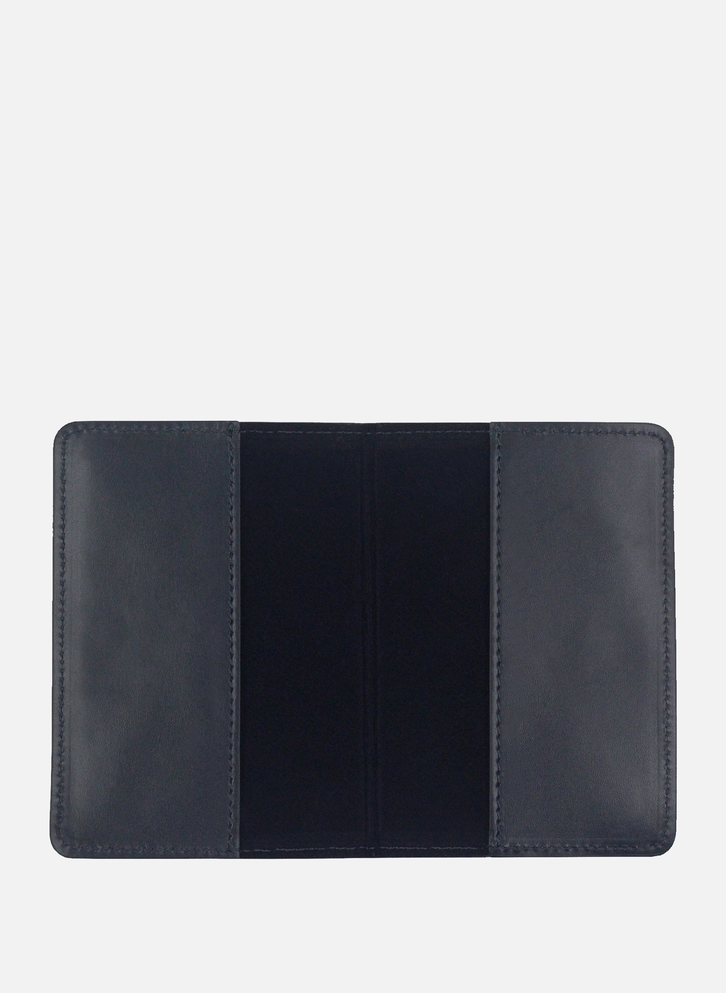 Smooth leather passport holder JULES & JENN Blue