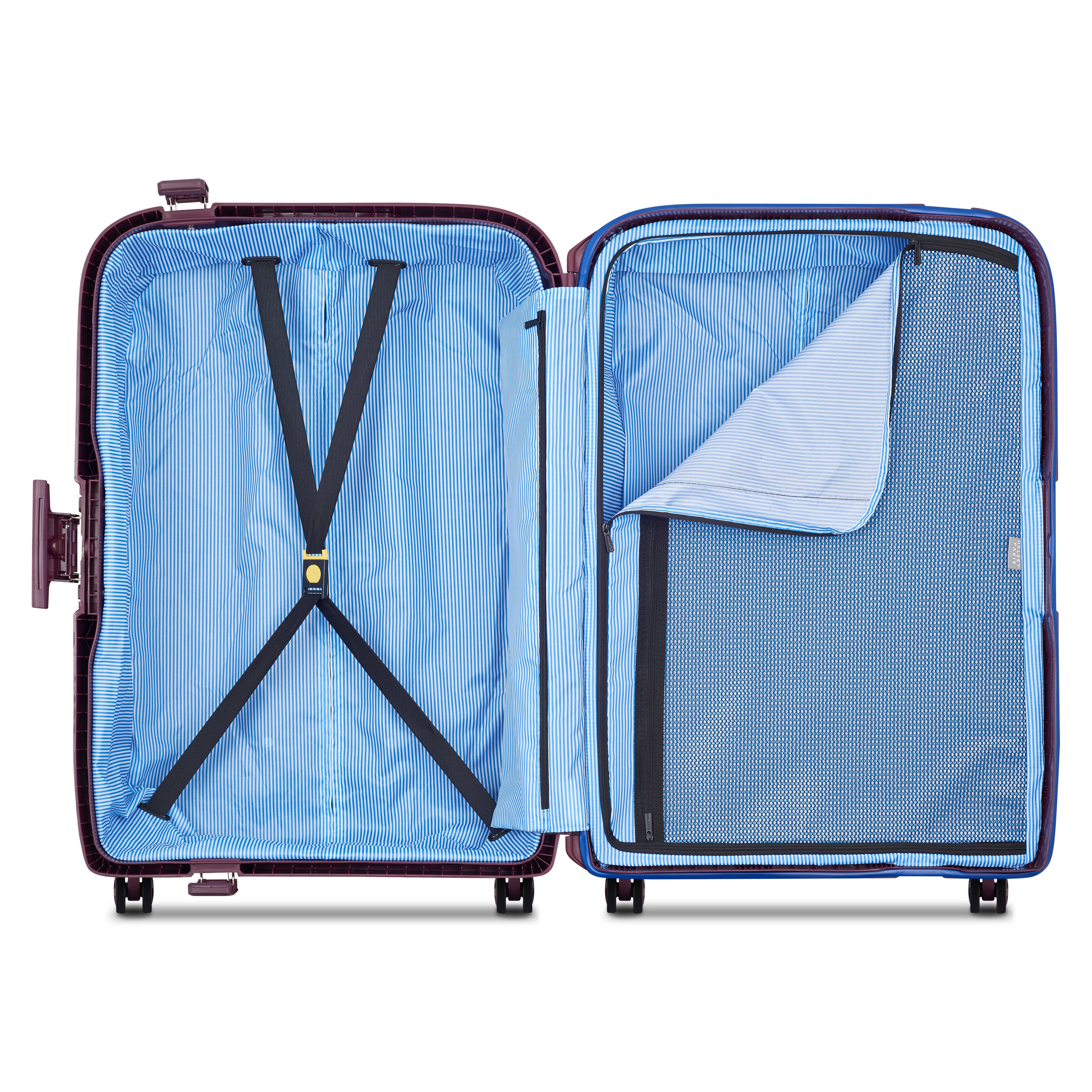 Rigid hold suitcase DELSEY PARIS Purple