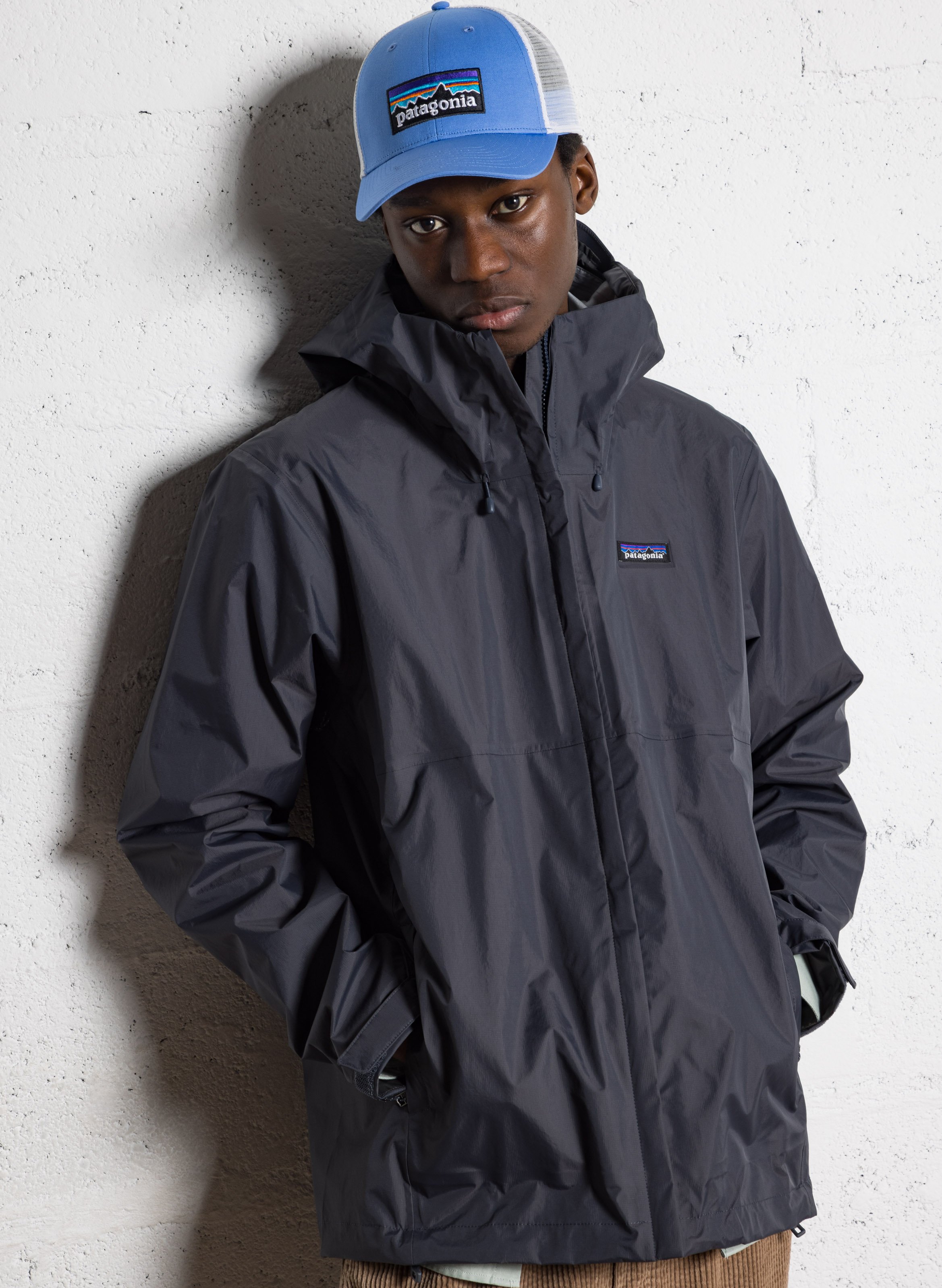 Regenjacke mit Kapuze PATAGONIA Schwarz